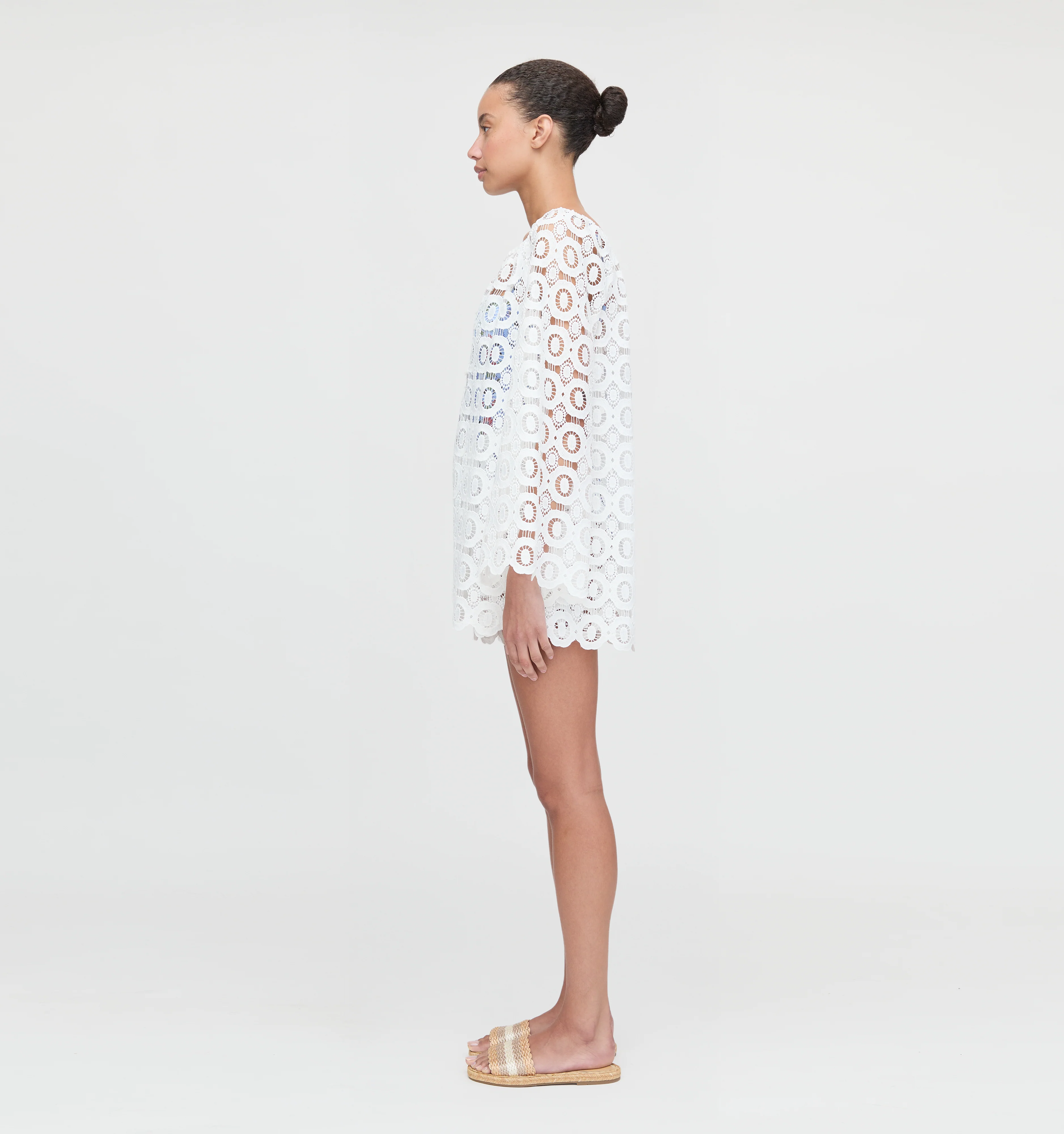 The Enella Tunic - White Lace - Image 6