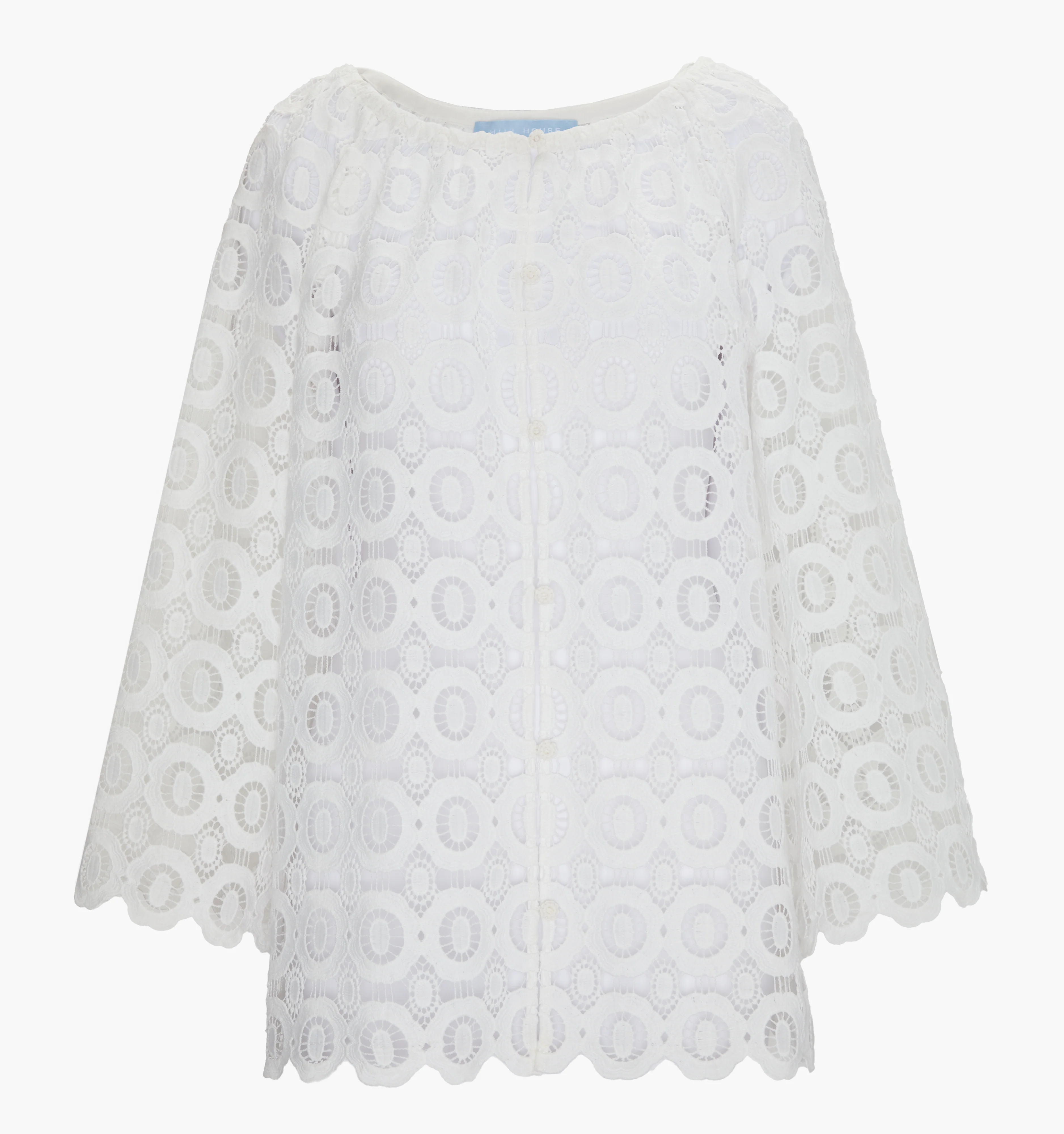 The Enella Tunic - White Lace - Image 8