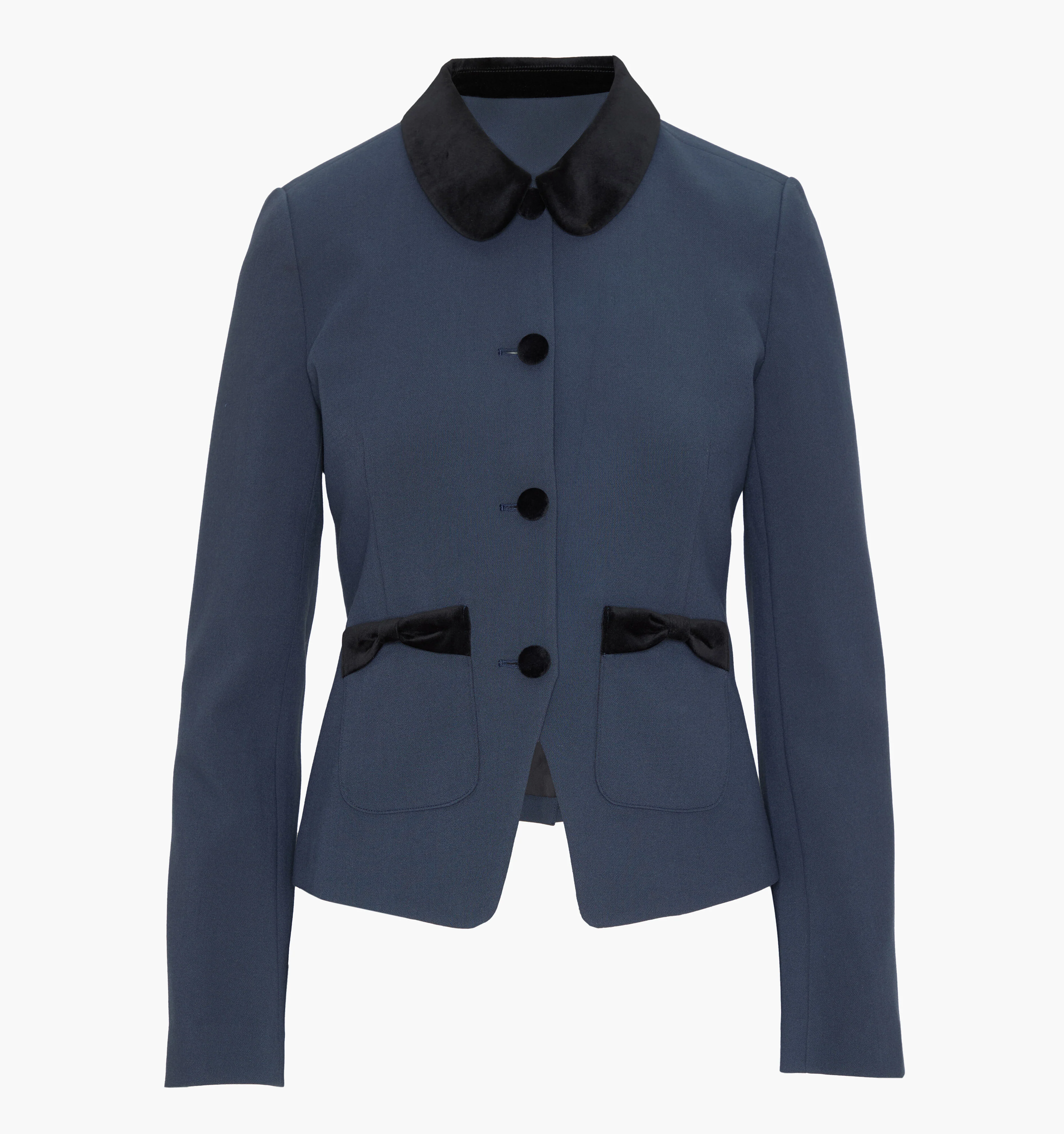 The Evalina Jacket - Navy - Image 4