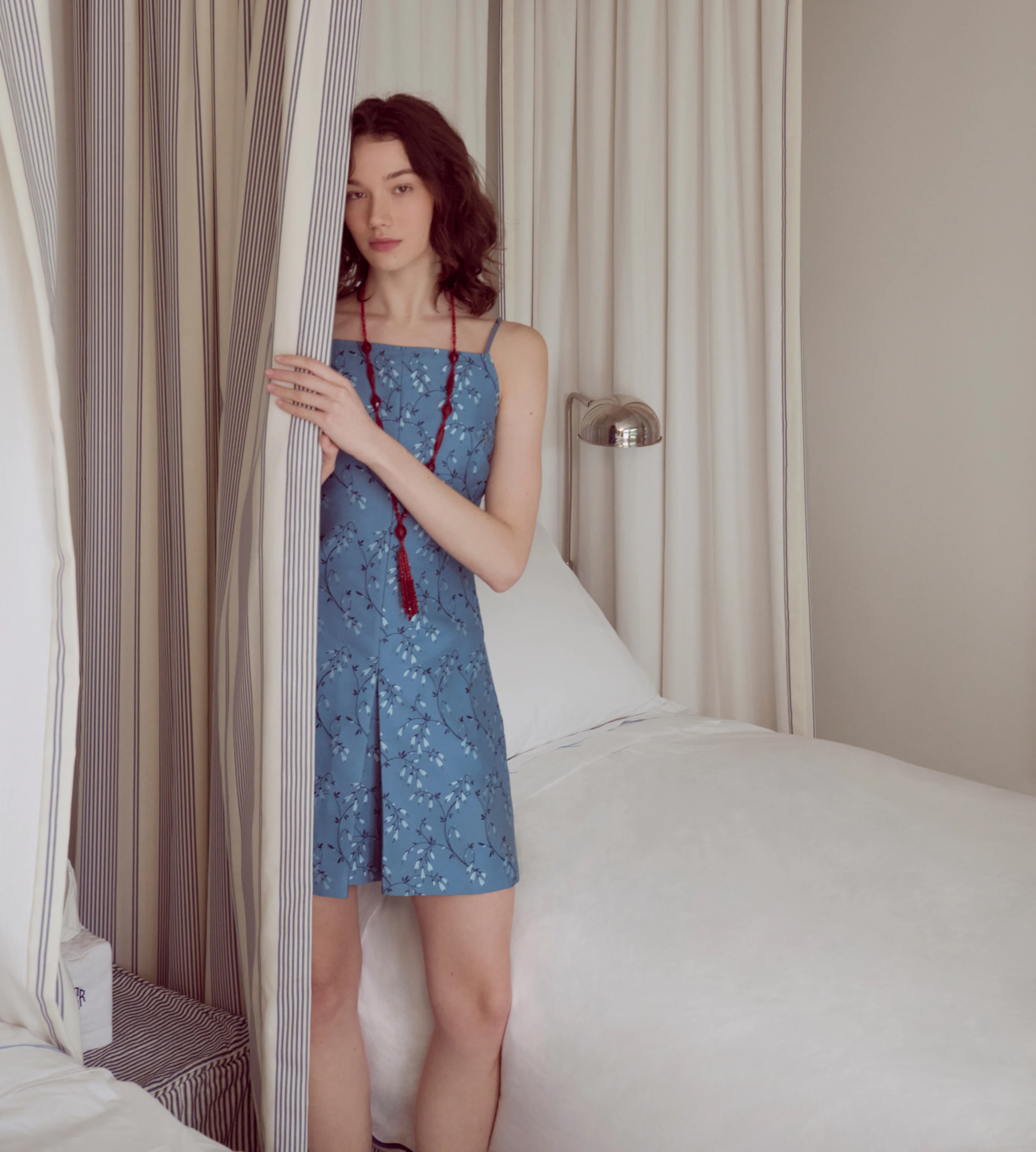 The Fae Dress - Blue Dancing Willow - Image 2
