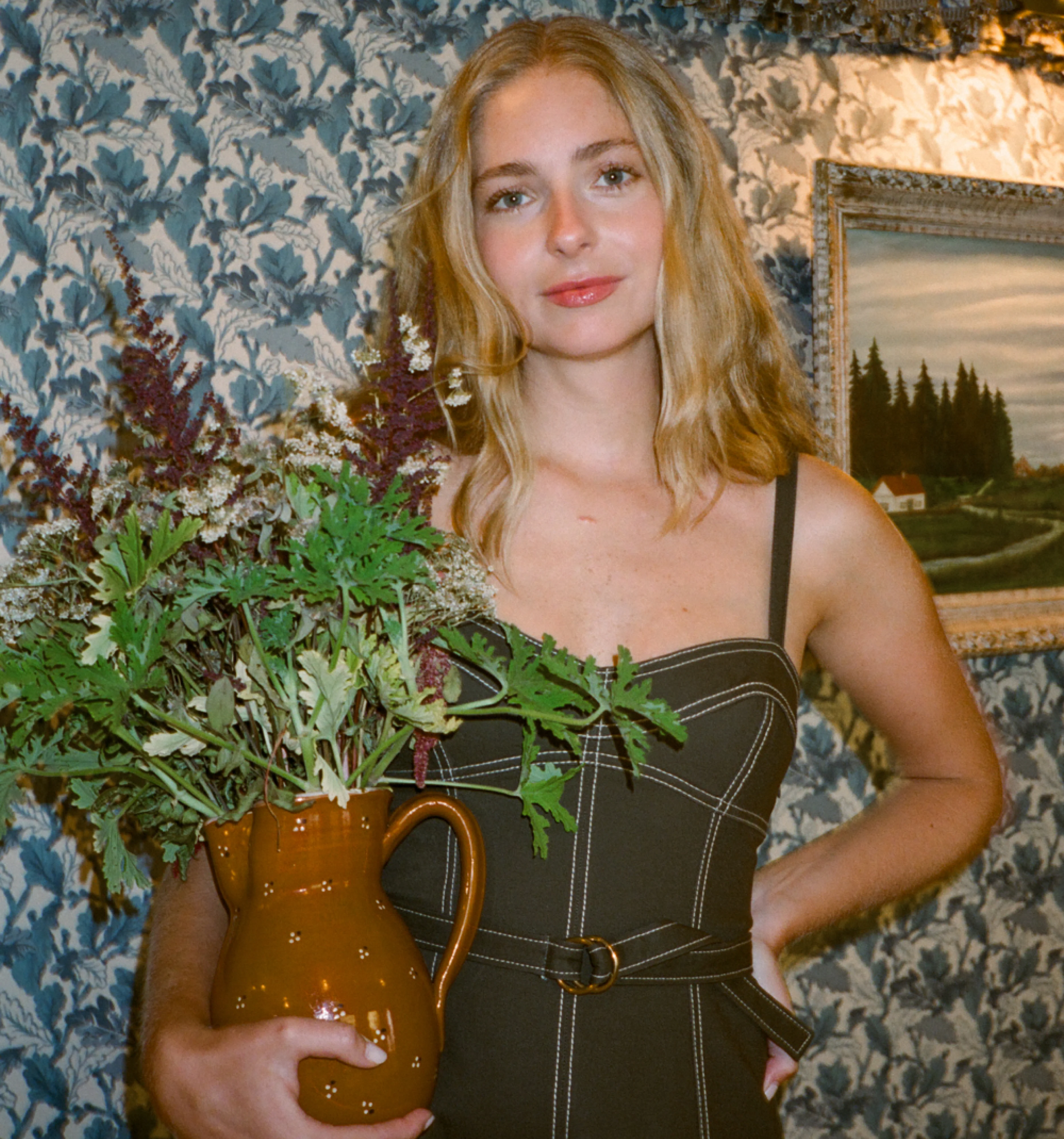 The Fiona Dress - Chocolate Twill - Image 6