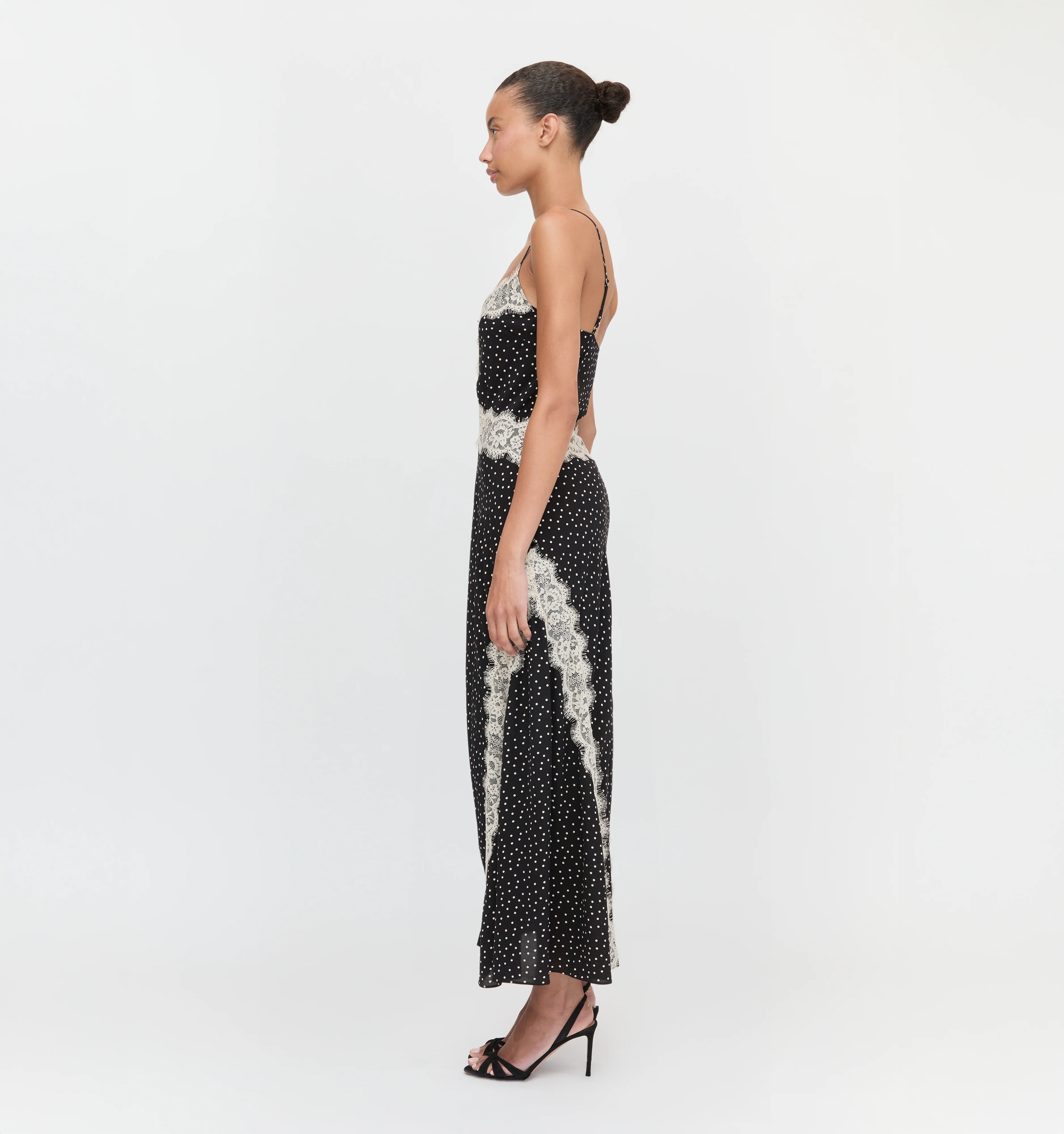 The Francesca Dress - Black Polka Dot - Image 3