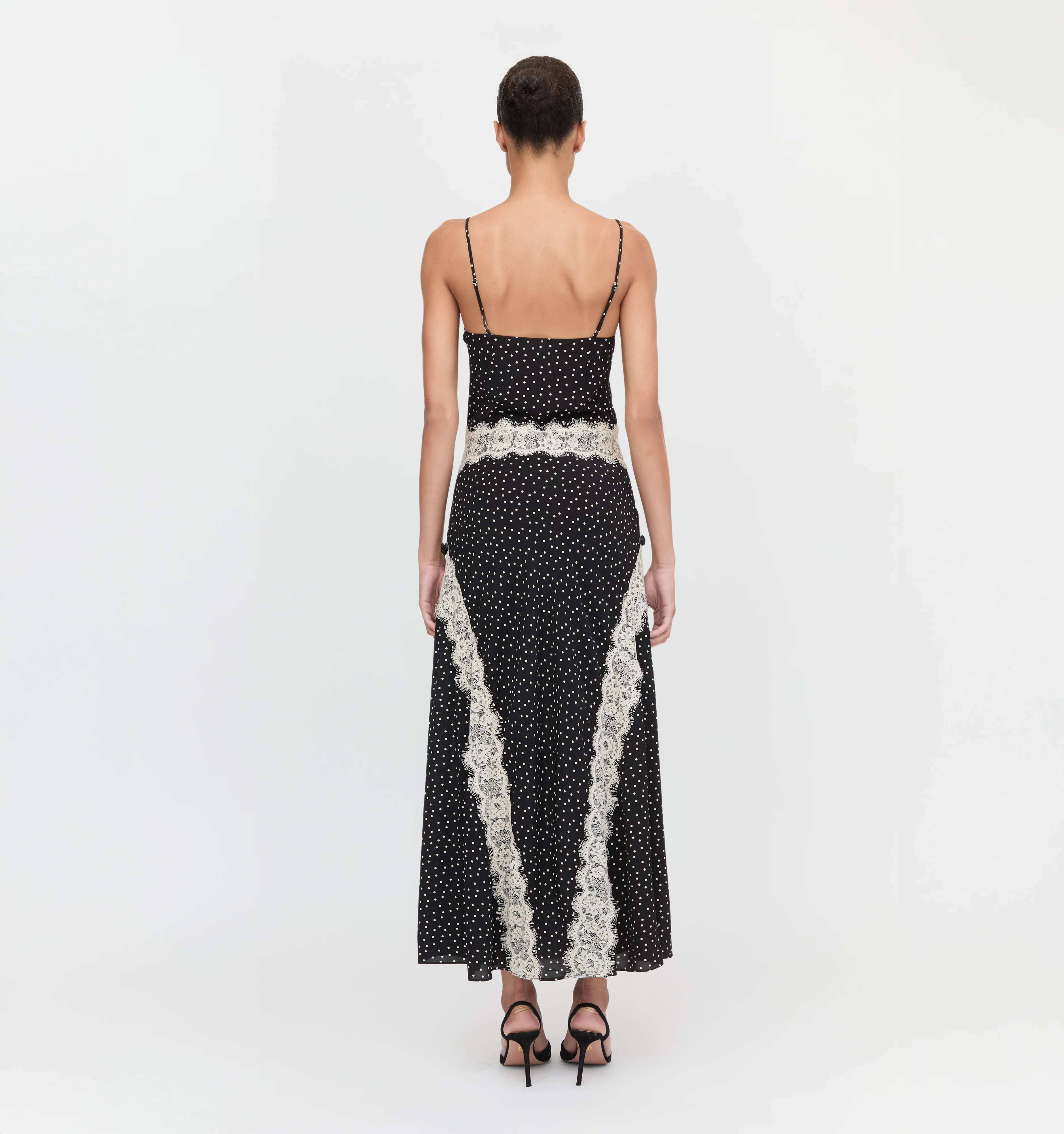 The Francesca Dress - Black Polka Dot - Image 4