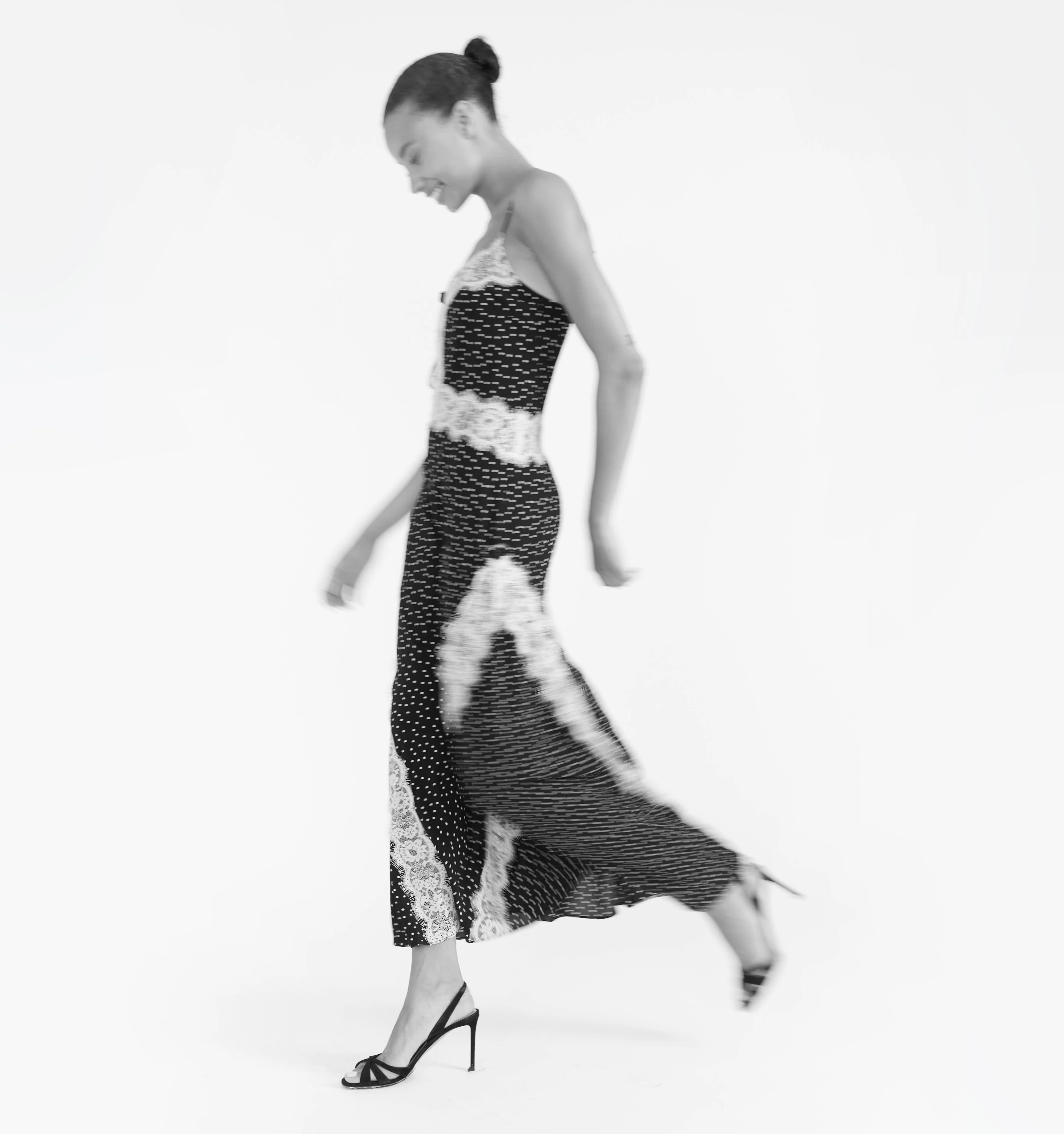 The Francesca Dress - Black Polka Dot - Image 6