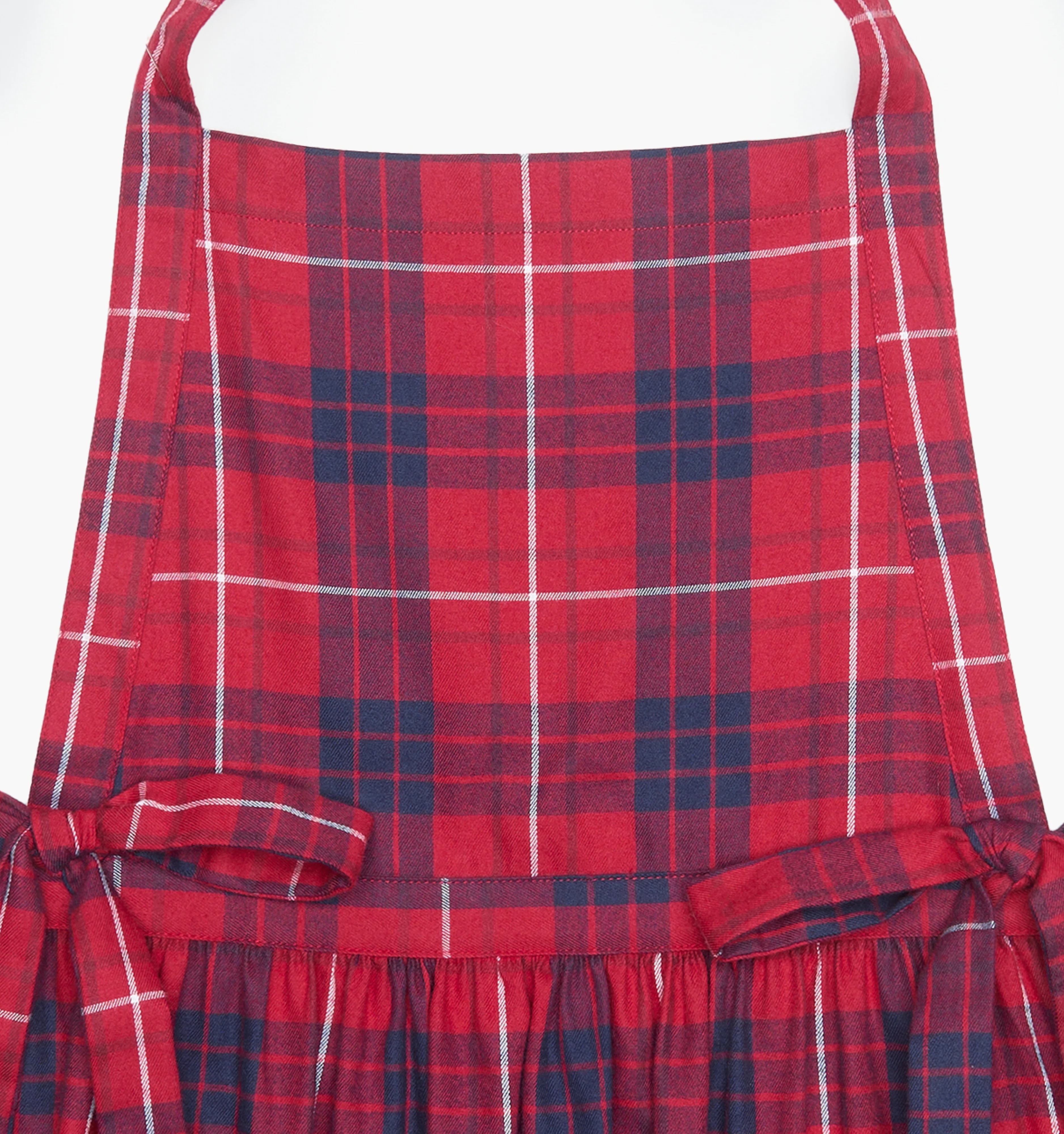 The Gardenia Apron - Cherry Tartan - Image 6