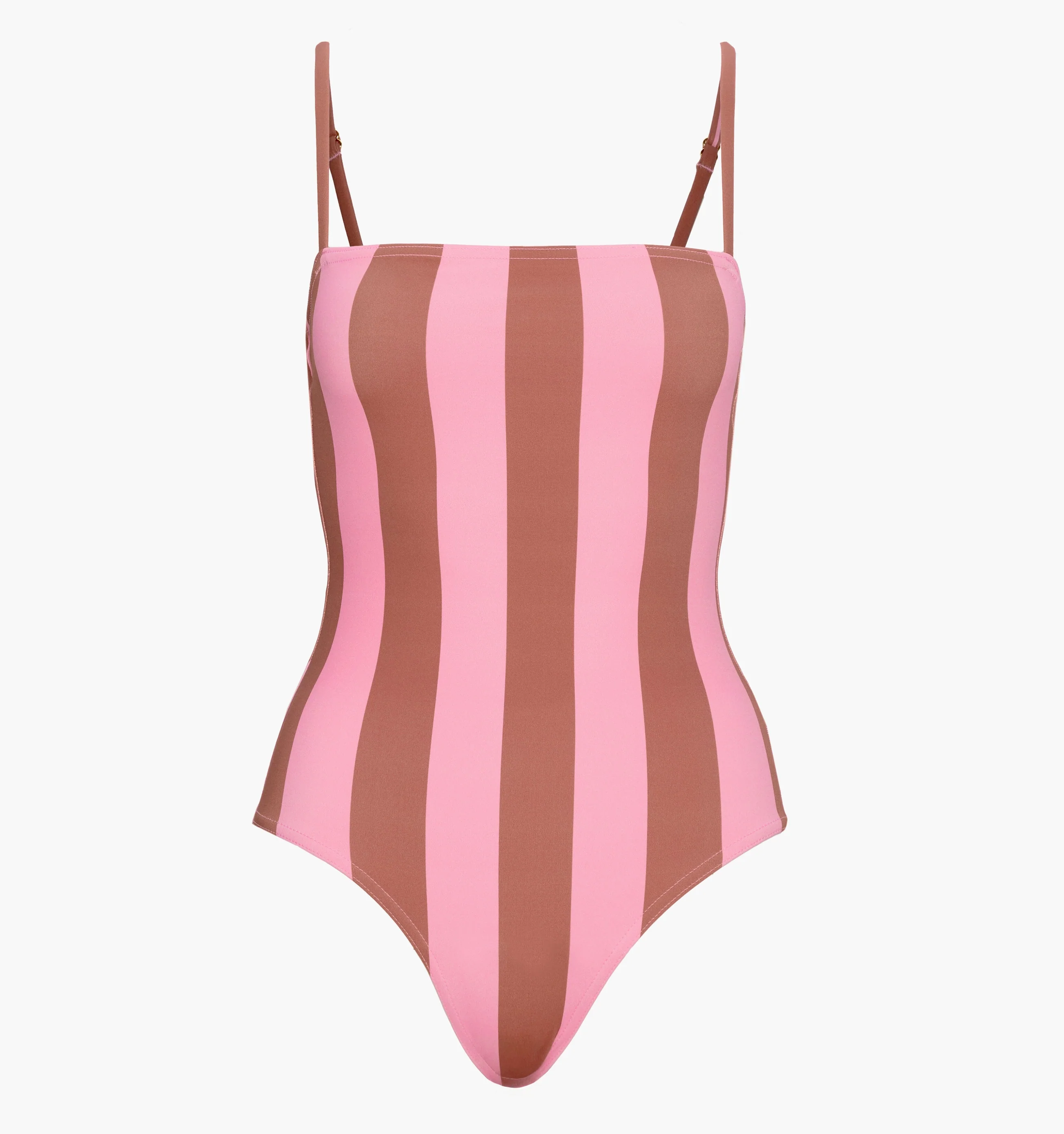 The Giana One Piece - Coral Cabana Stripe - Image 6