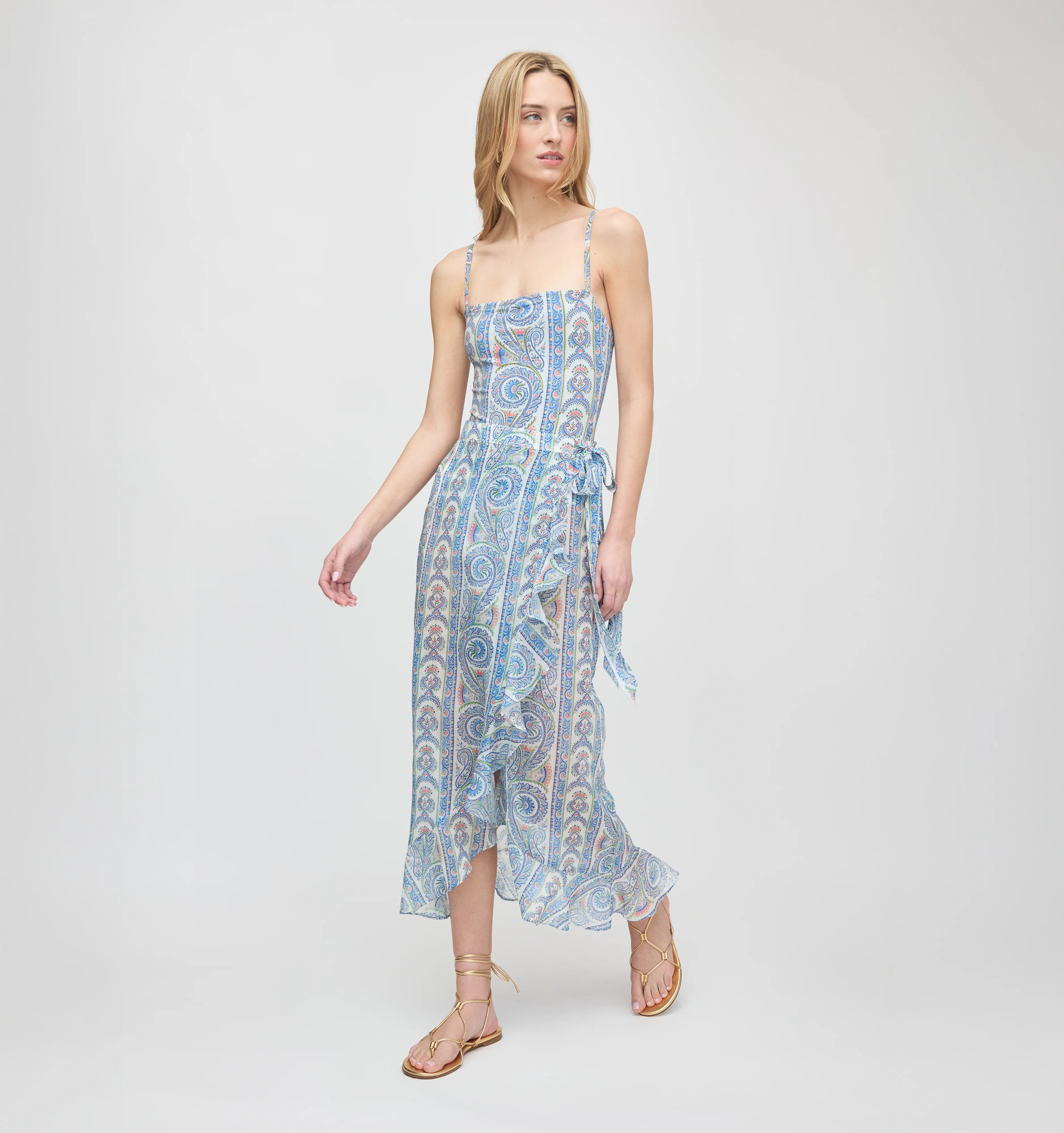 The Giana One Piece - Blue Corsica Paisley - Image 5