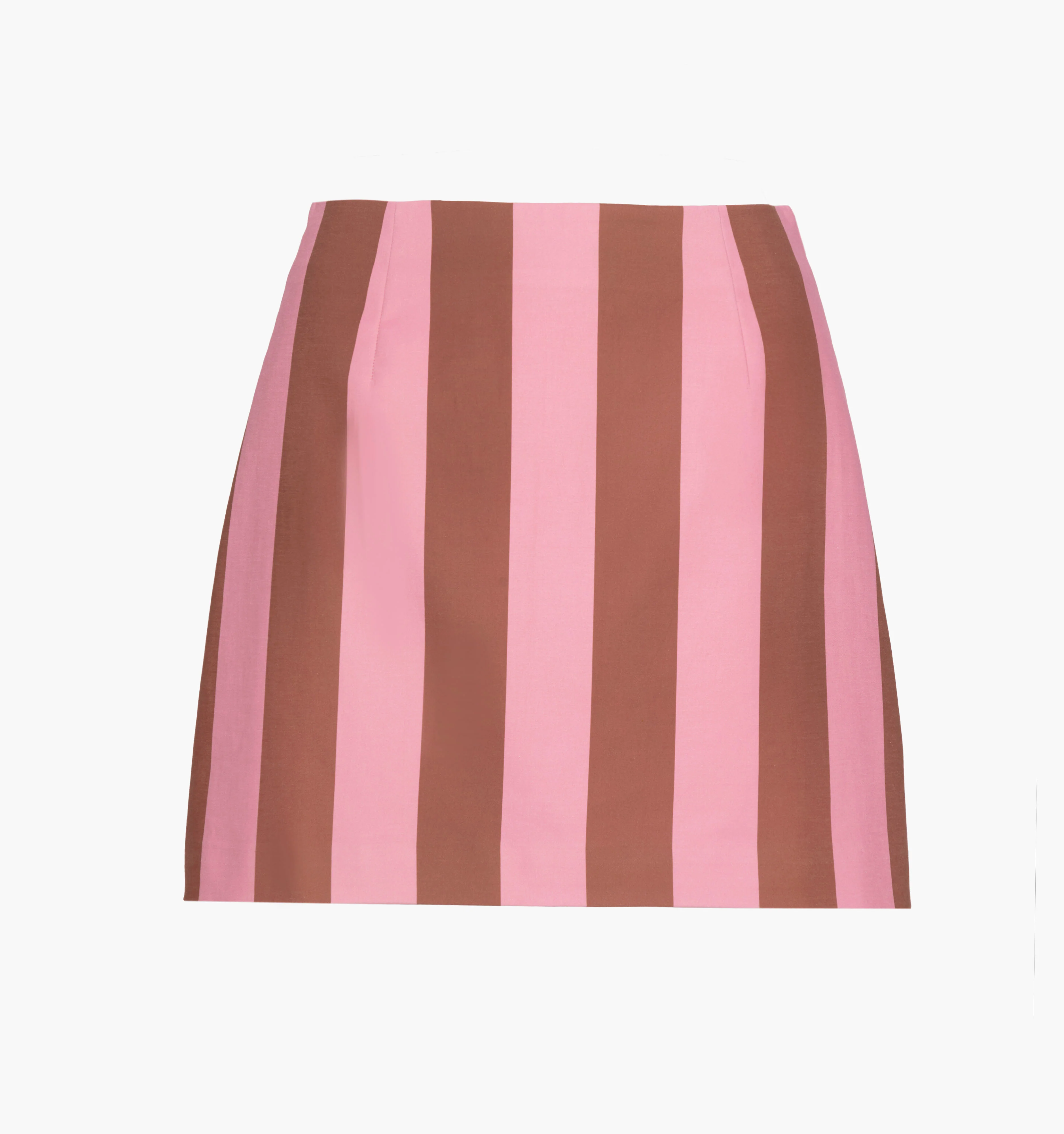 The Hallie Skirt - Coral Cabana Stripe - Image 5
