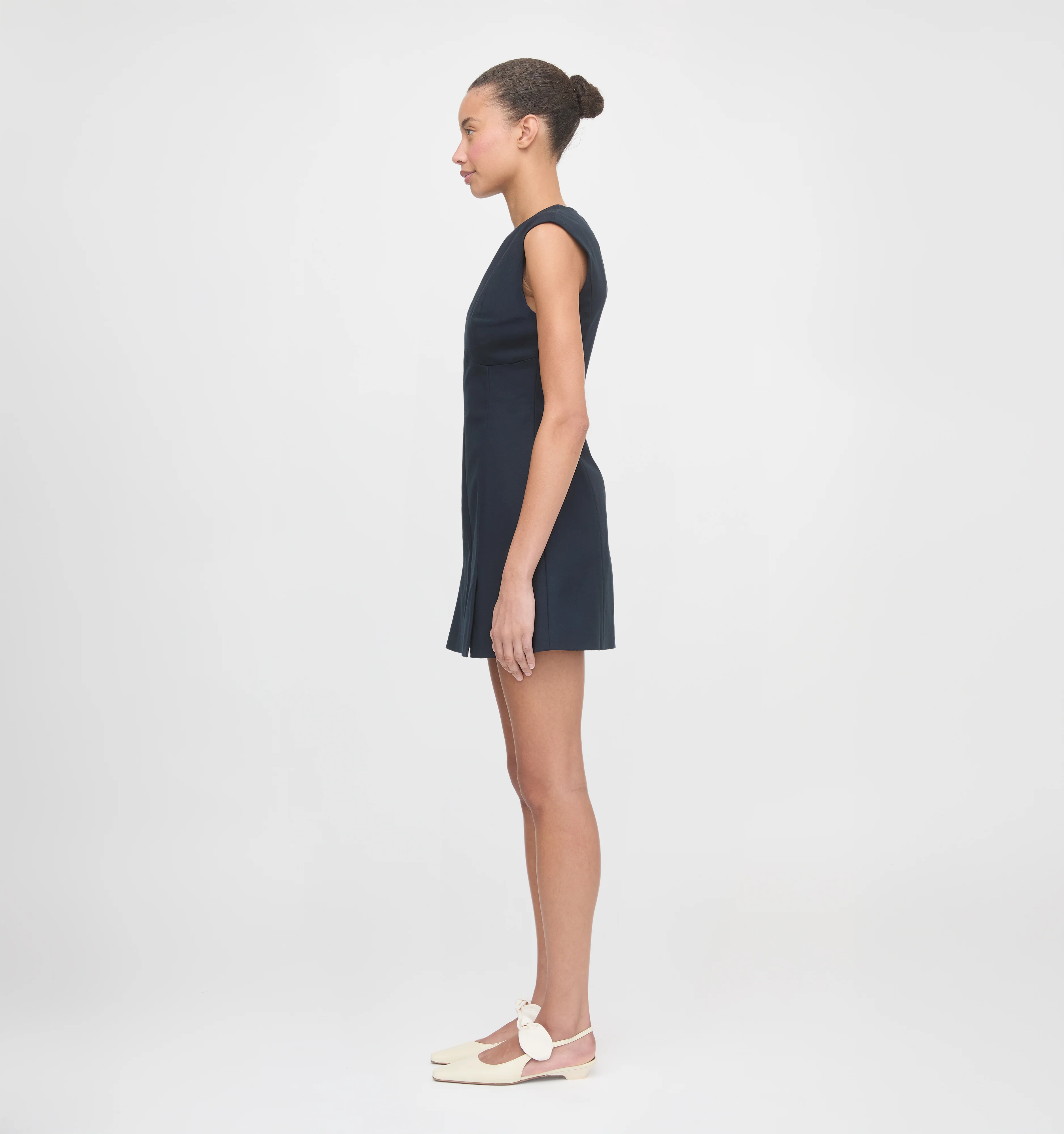 The Holly Dress - Dark Navy - Image 4