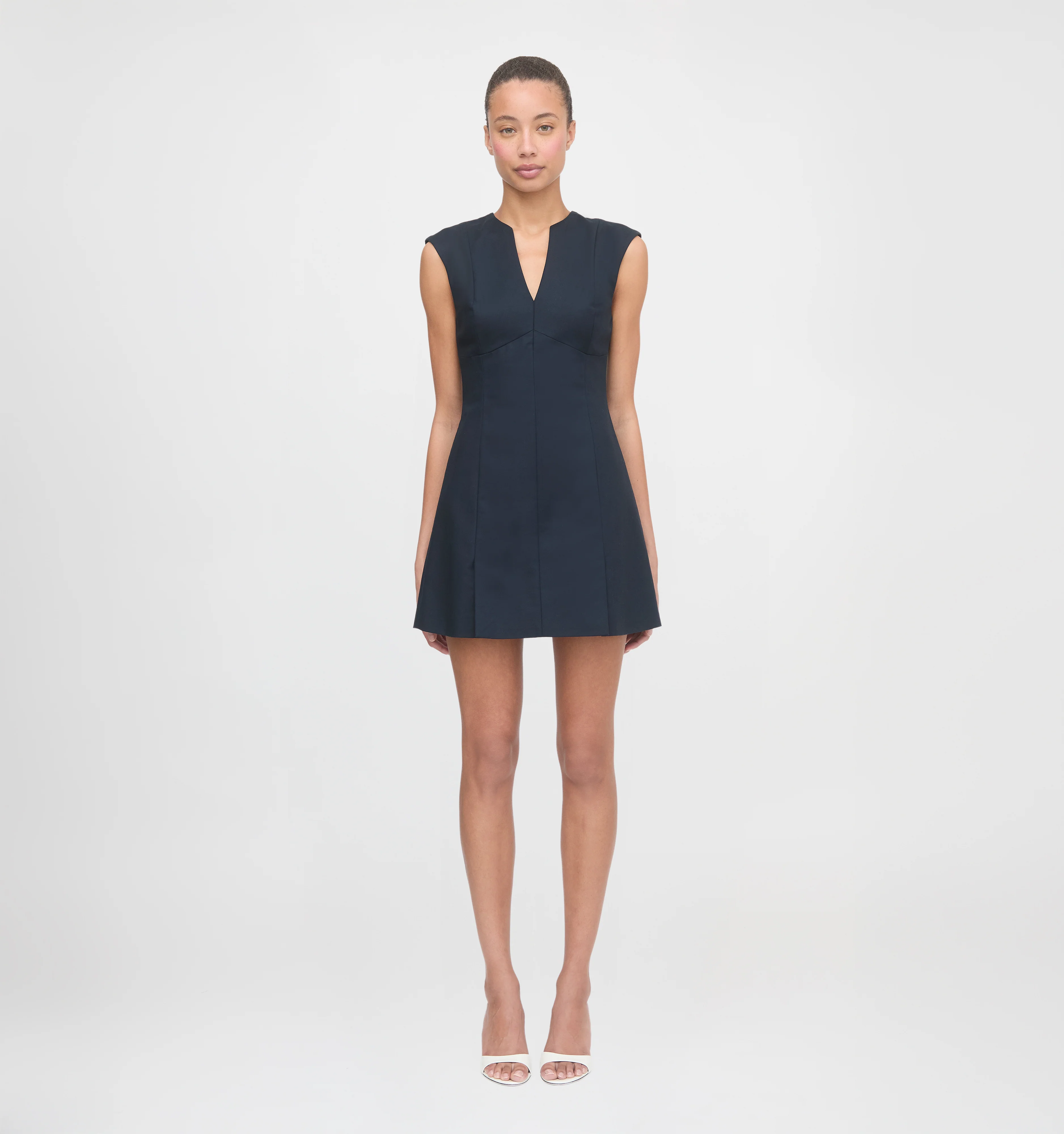 The Holly Dress - Dark Navy - Image 5