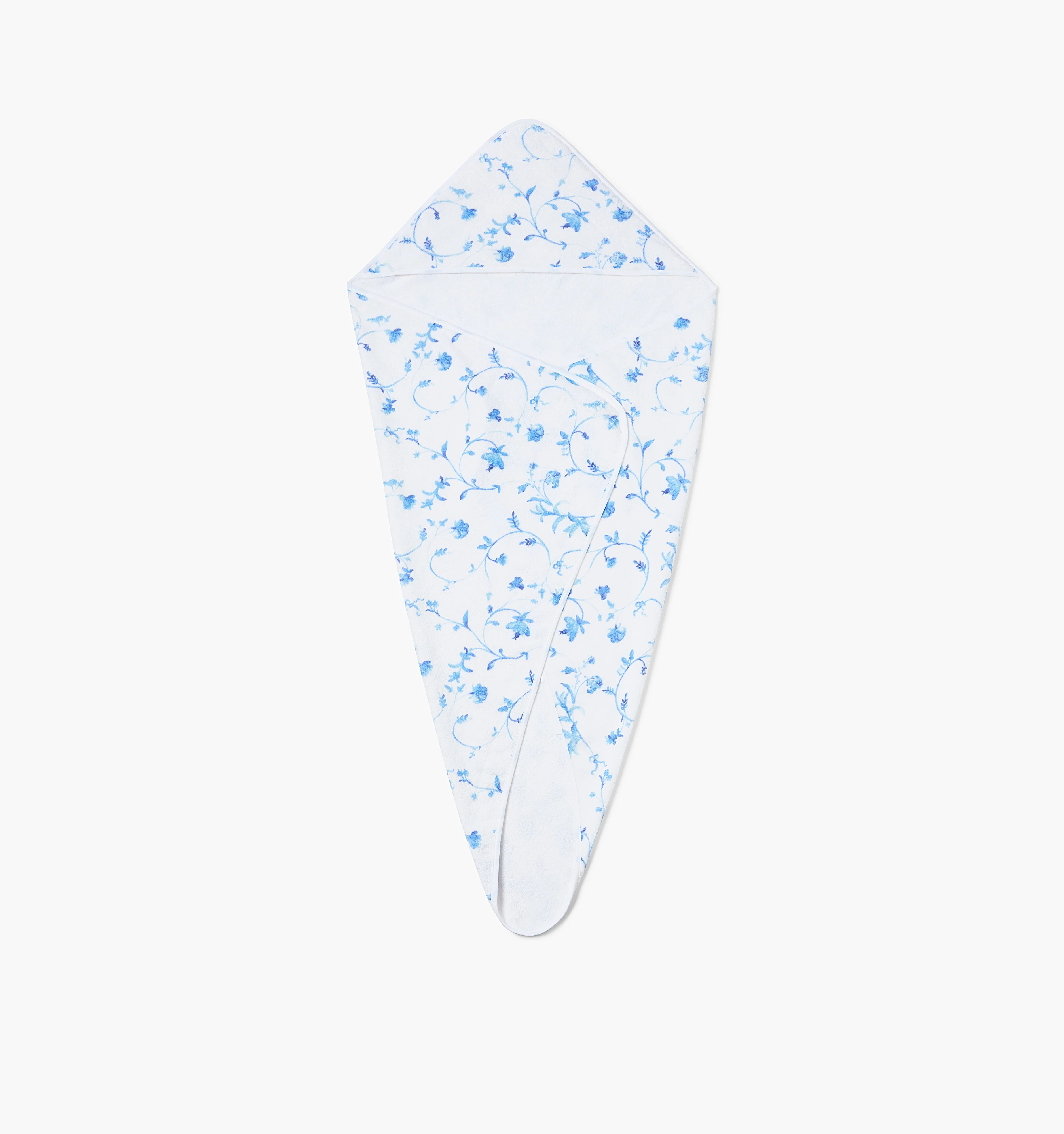 The Hooded Towel - Blue Botanical - Image 2