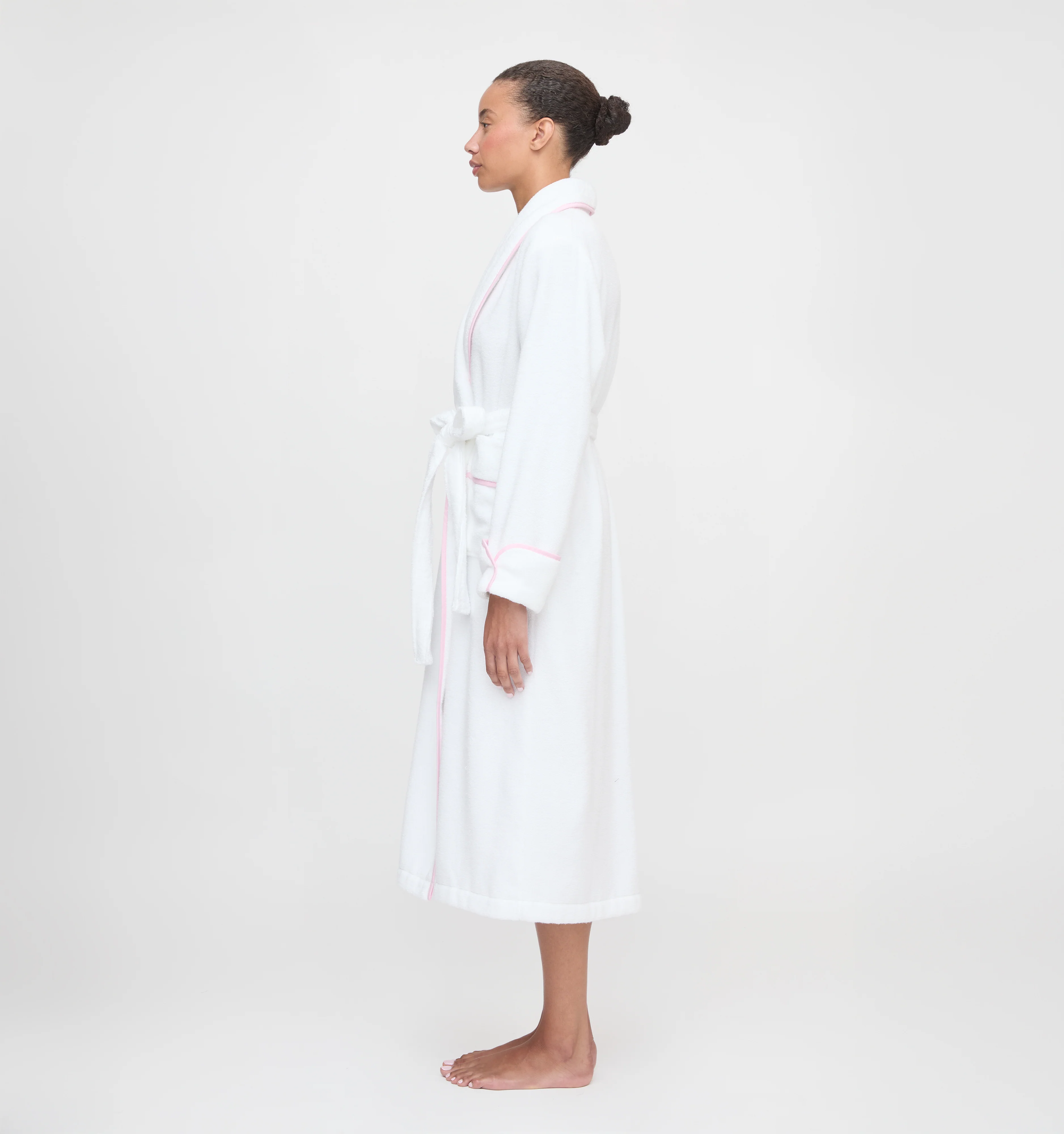 The Hotel Robe - Light Pink - Image 4