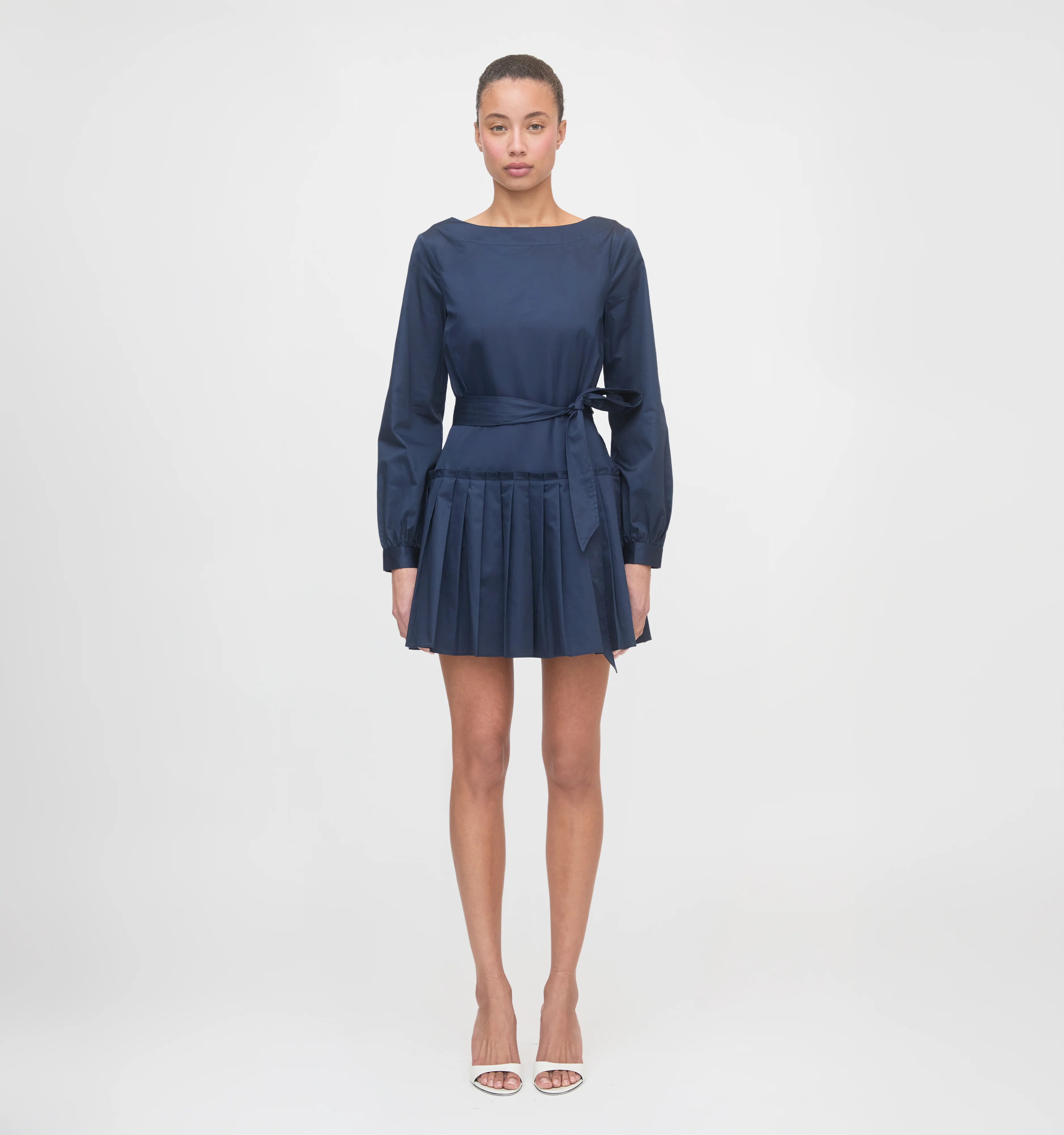 The Indigo Dress - Navy - Image 3