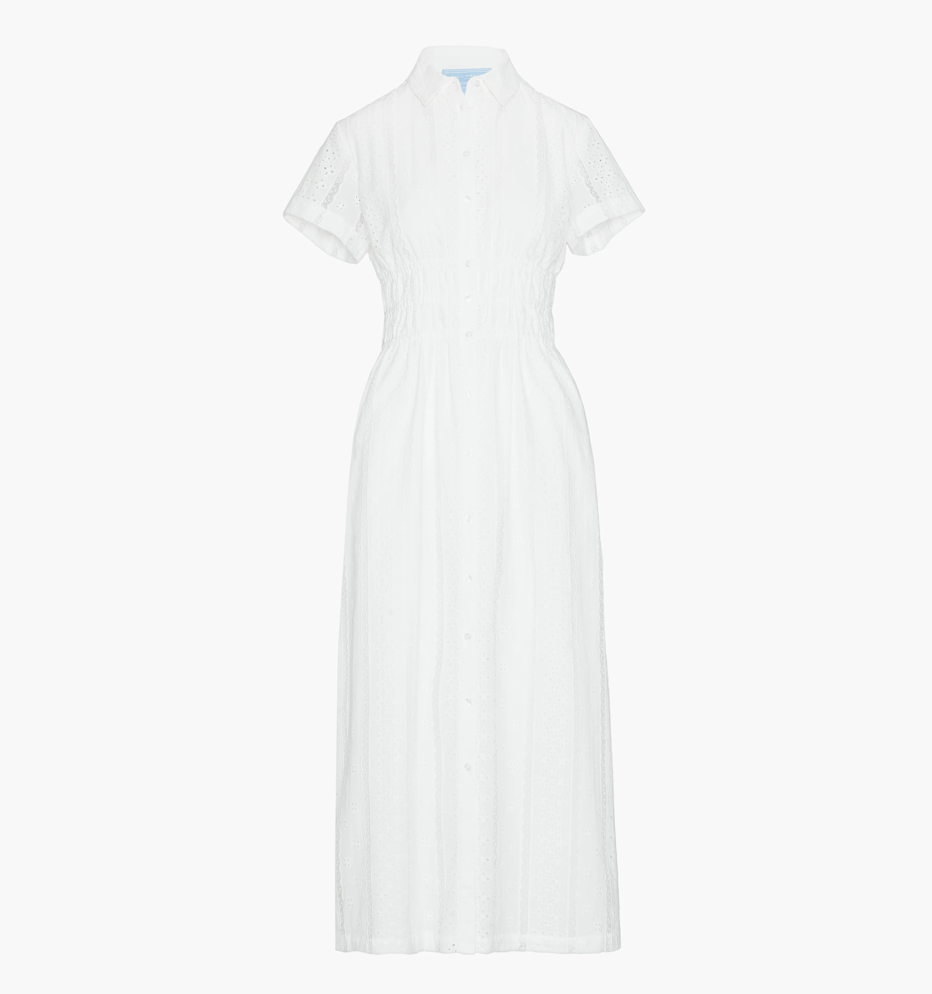 The Jamie Nap Dress - White Broderie Voile - Image 8