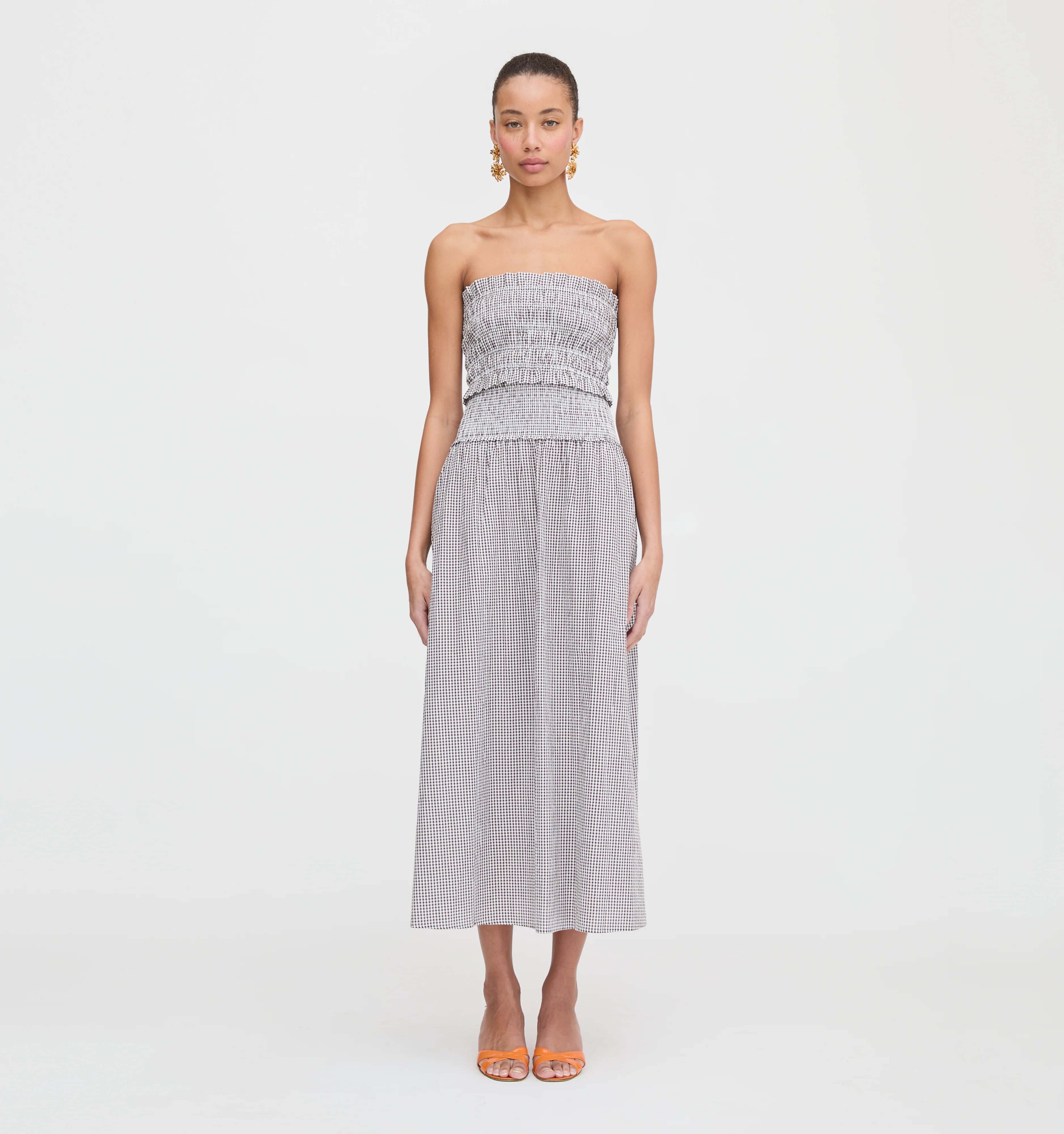 The June Nap Top - Chocolate Gingham - Image 6