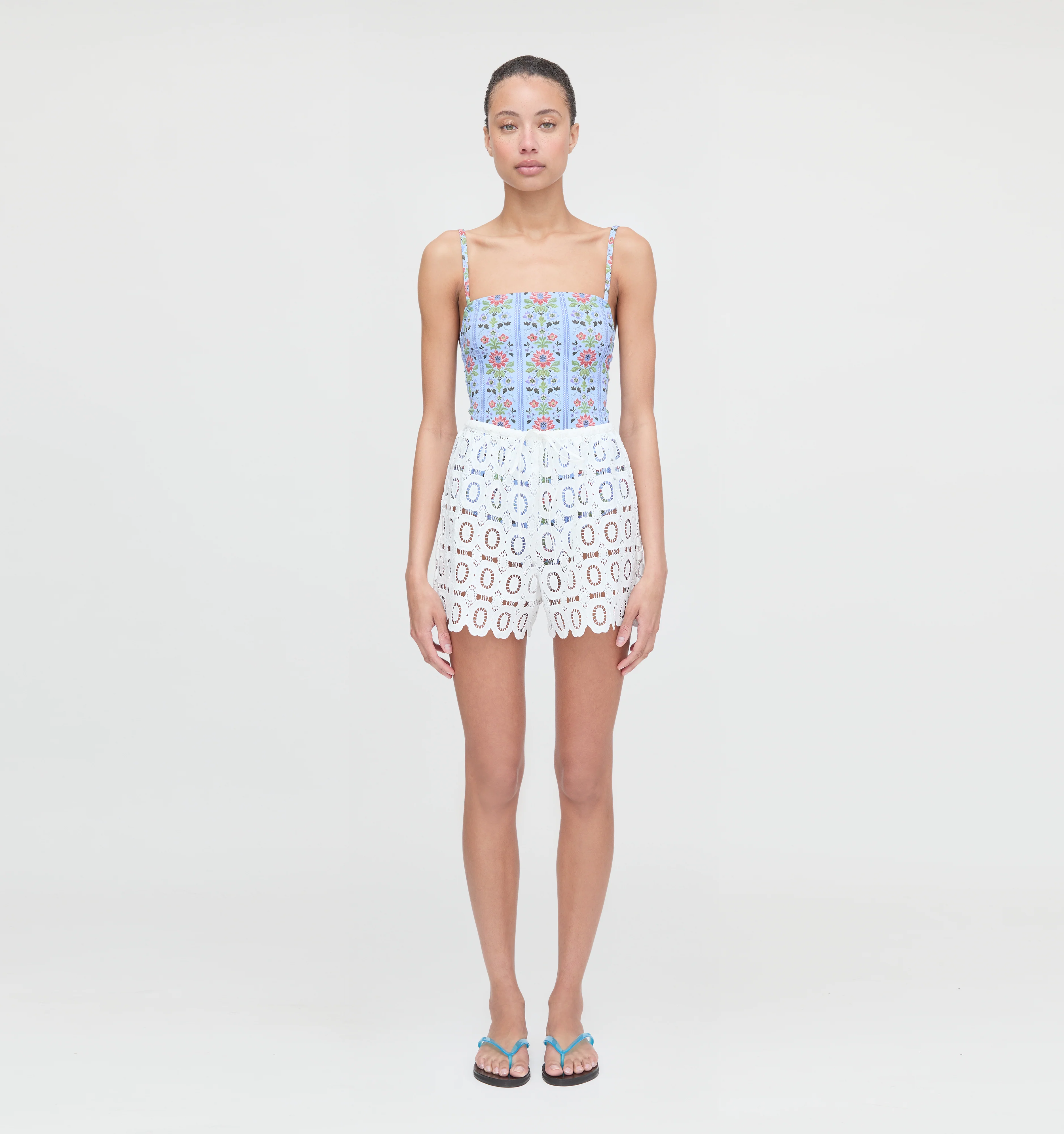 The Kaya Short - White Lace - Image 4