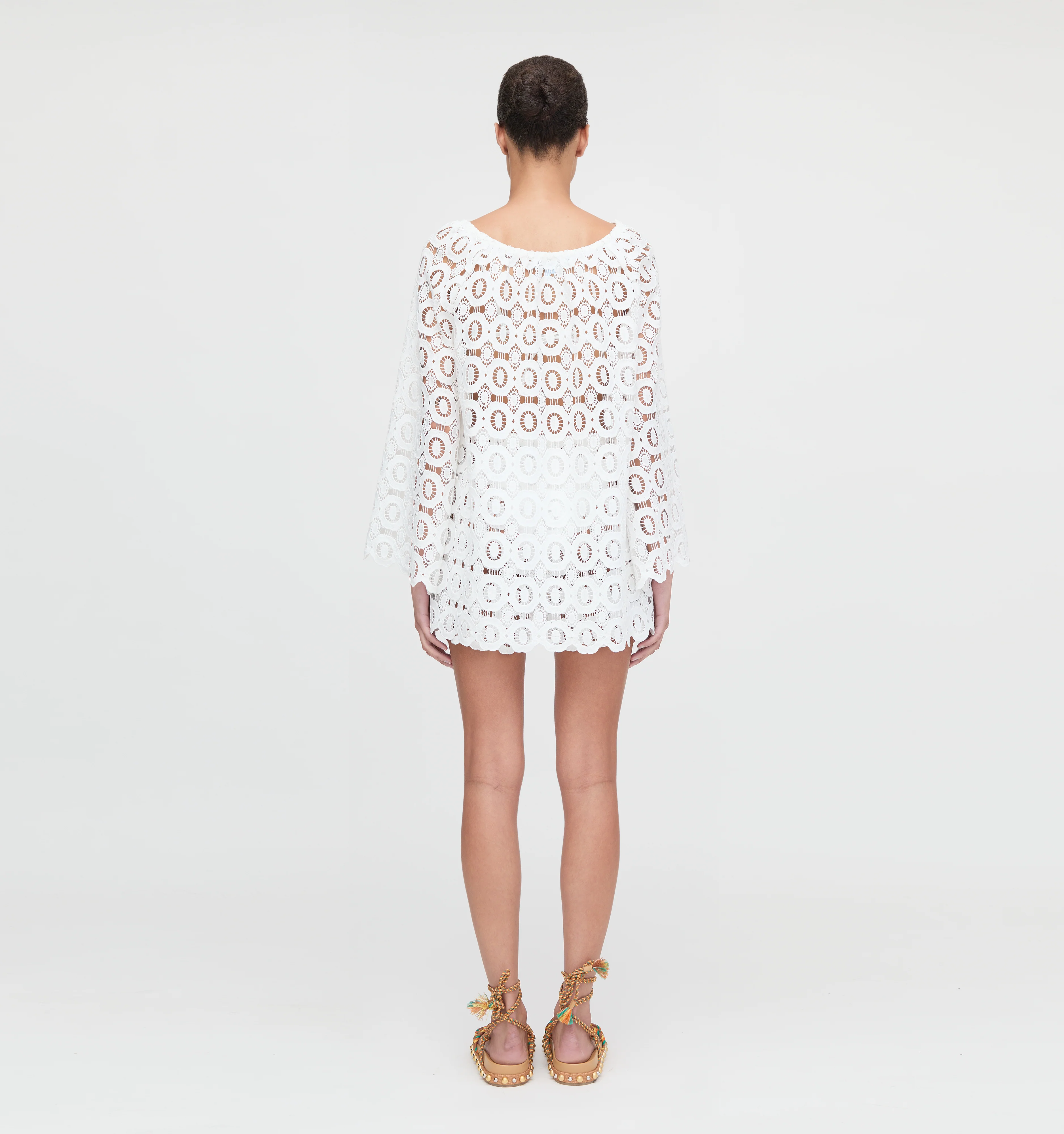 The Kaya Short - White Lace - Image 9