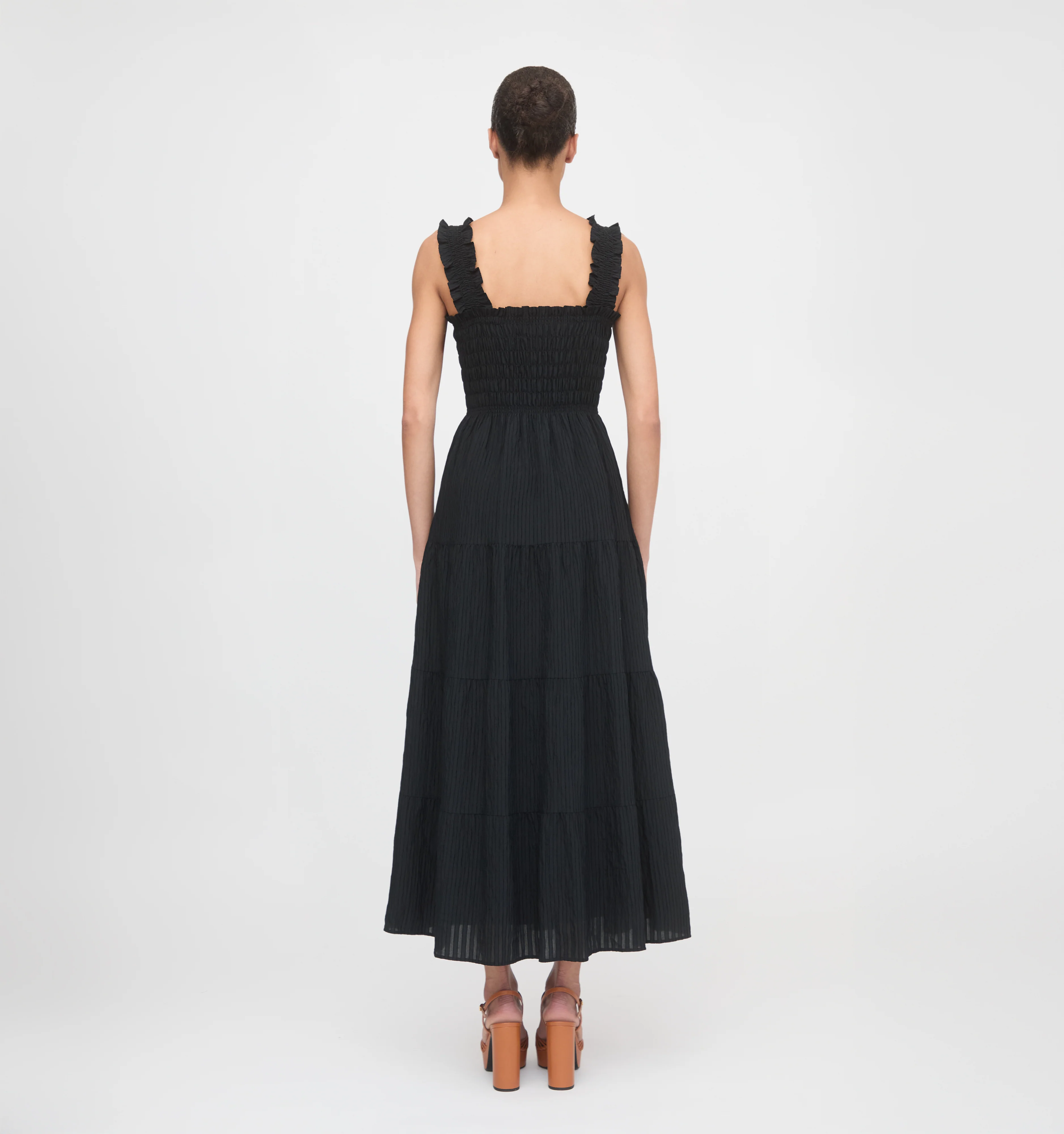 The Kimmy Maxi Nap Dress - Black - Image 4