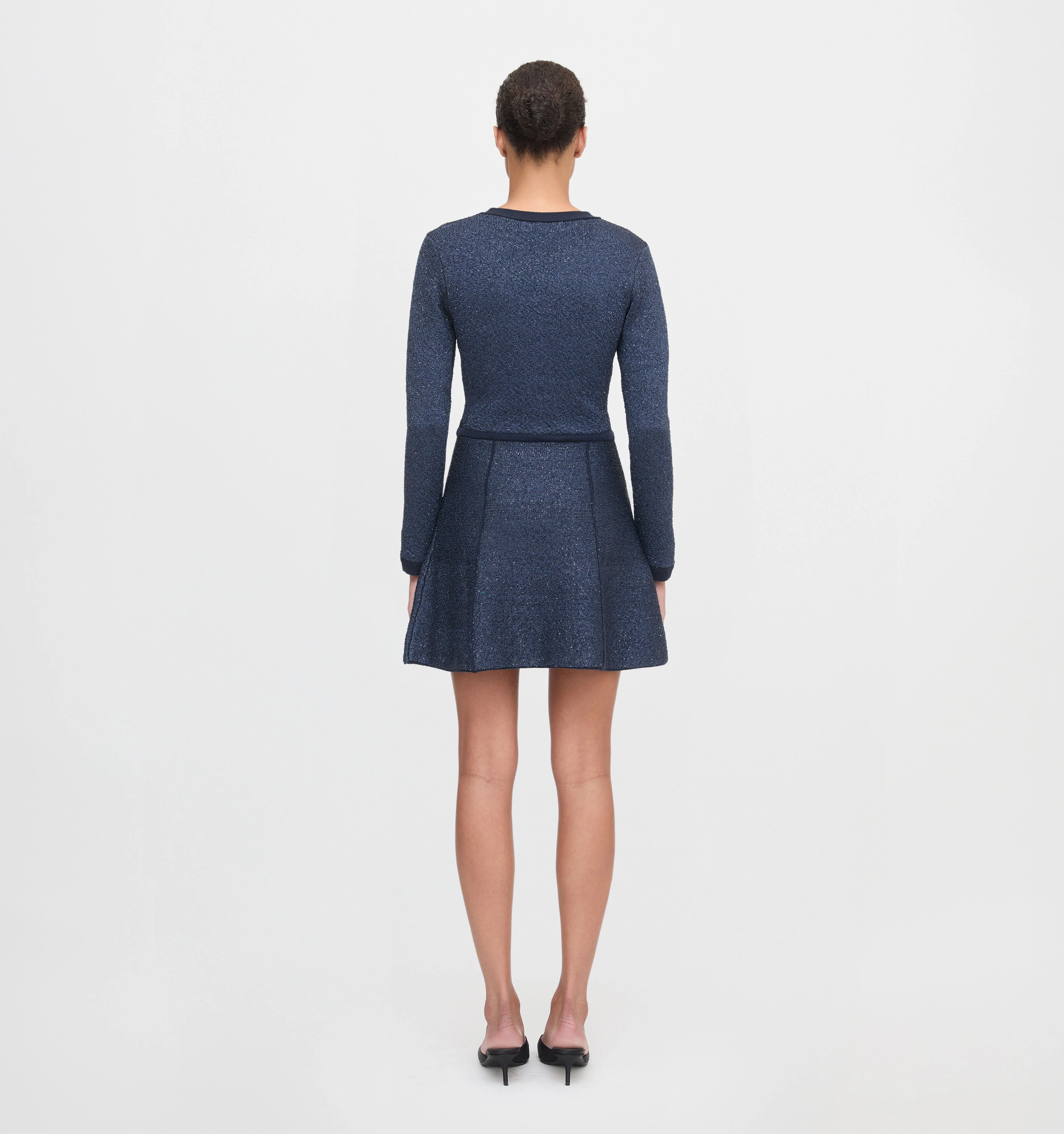 The Lana Dress - Navy Sequin - Image 5