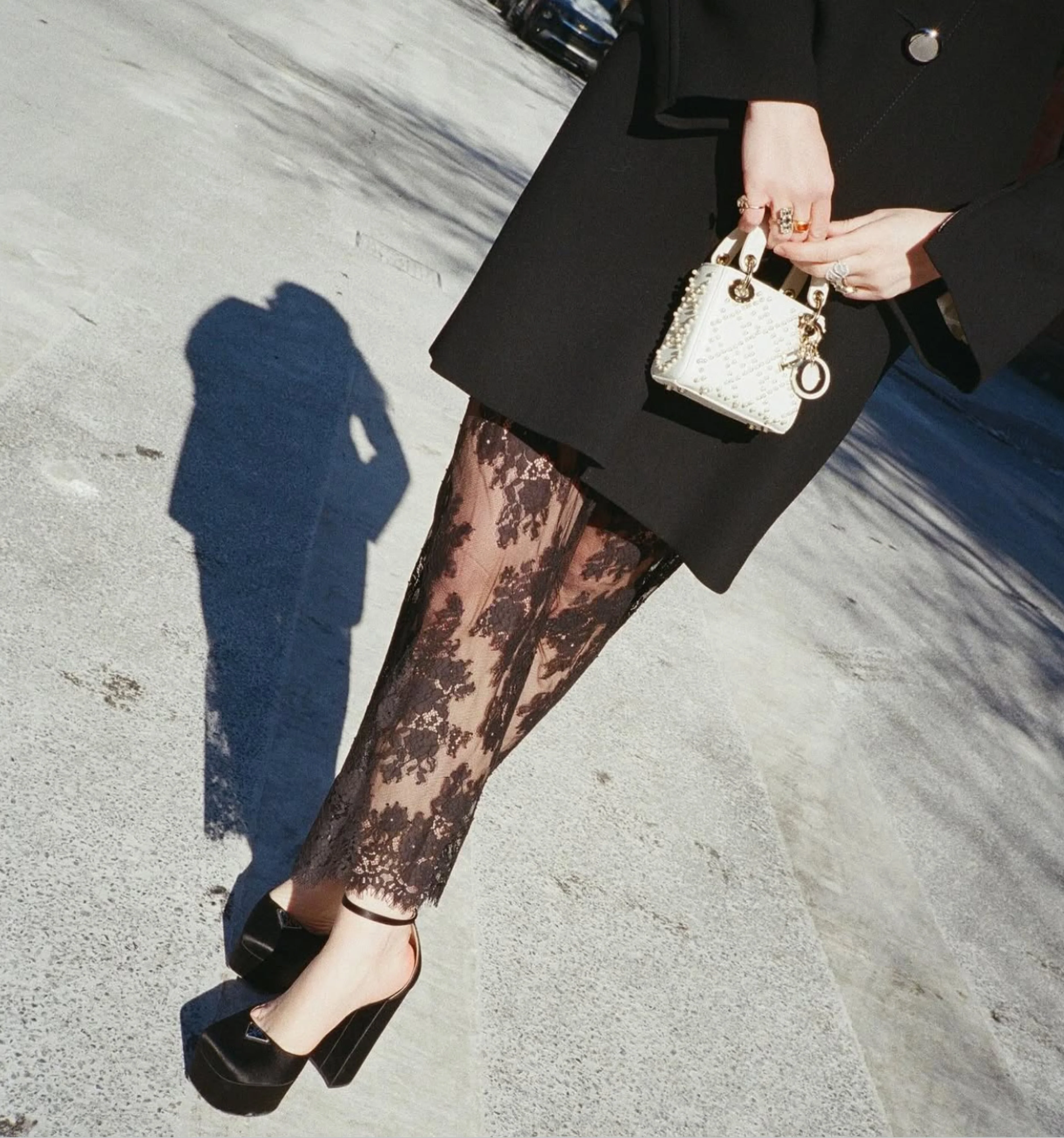 The Lark Skirt - Black Lace - Image 5