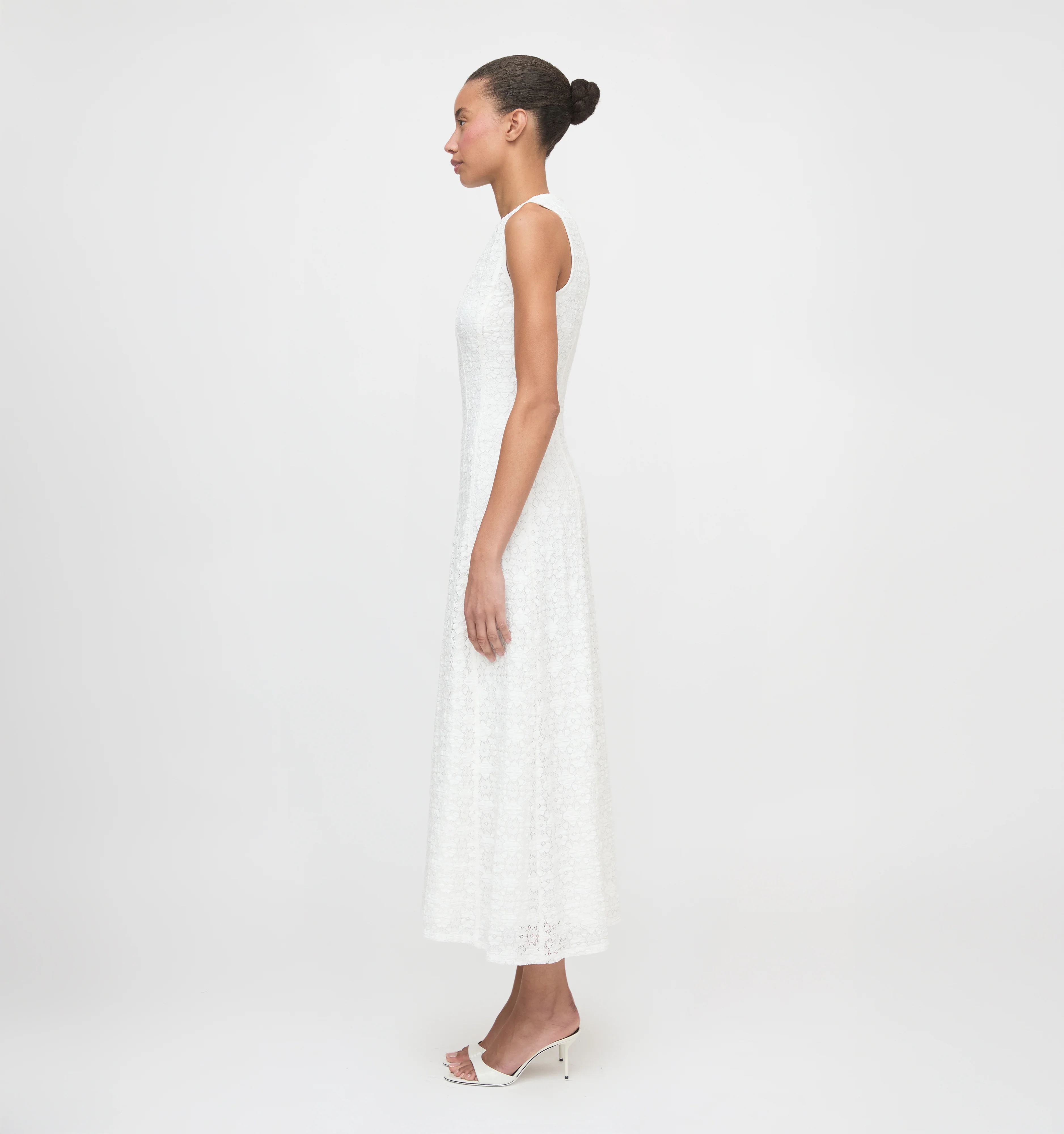 The Leanne Dress - White Lace - Image 4