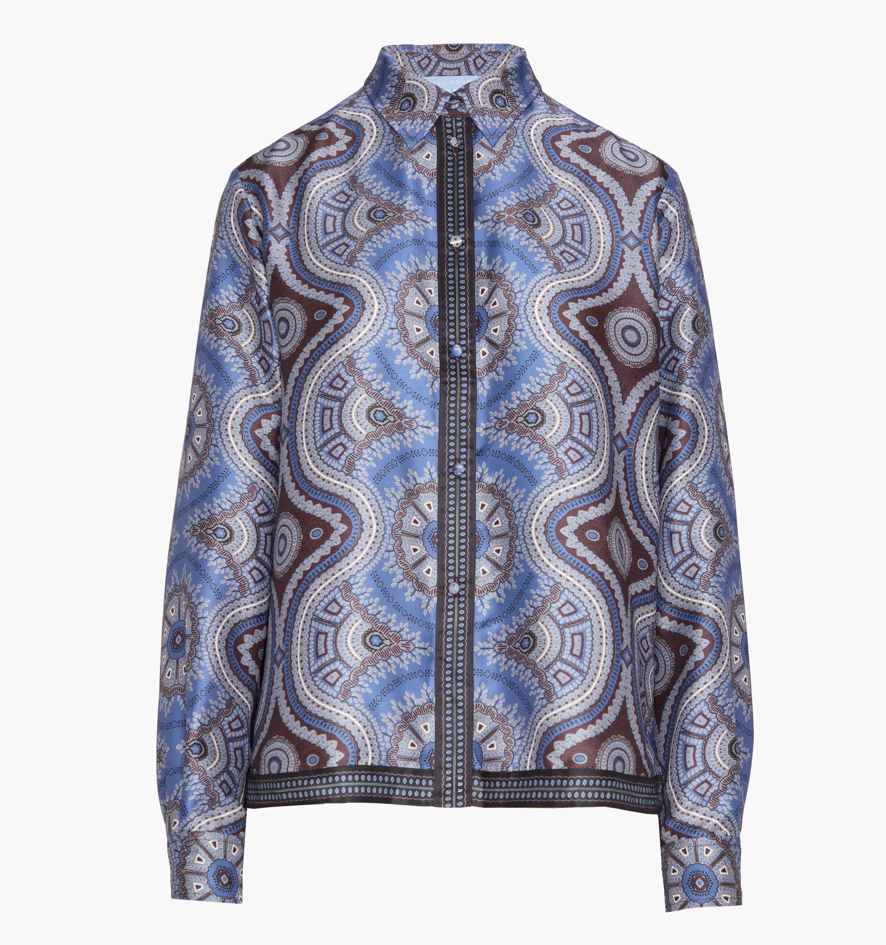 The Liv Top - Brown Cobalt Medallion - Image 8