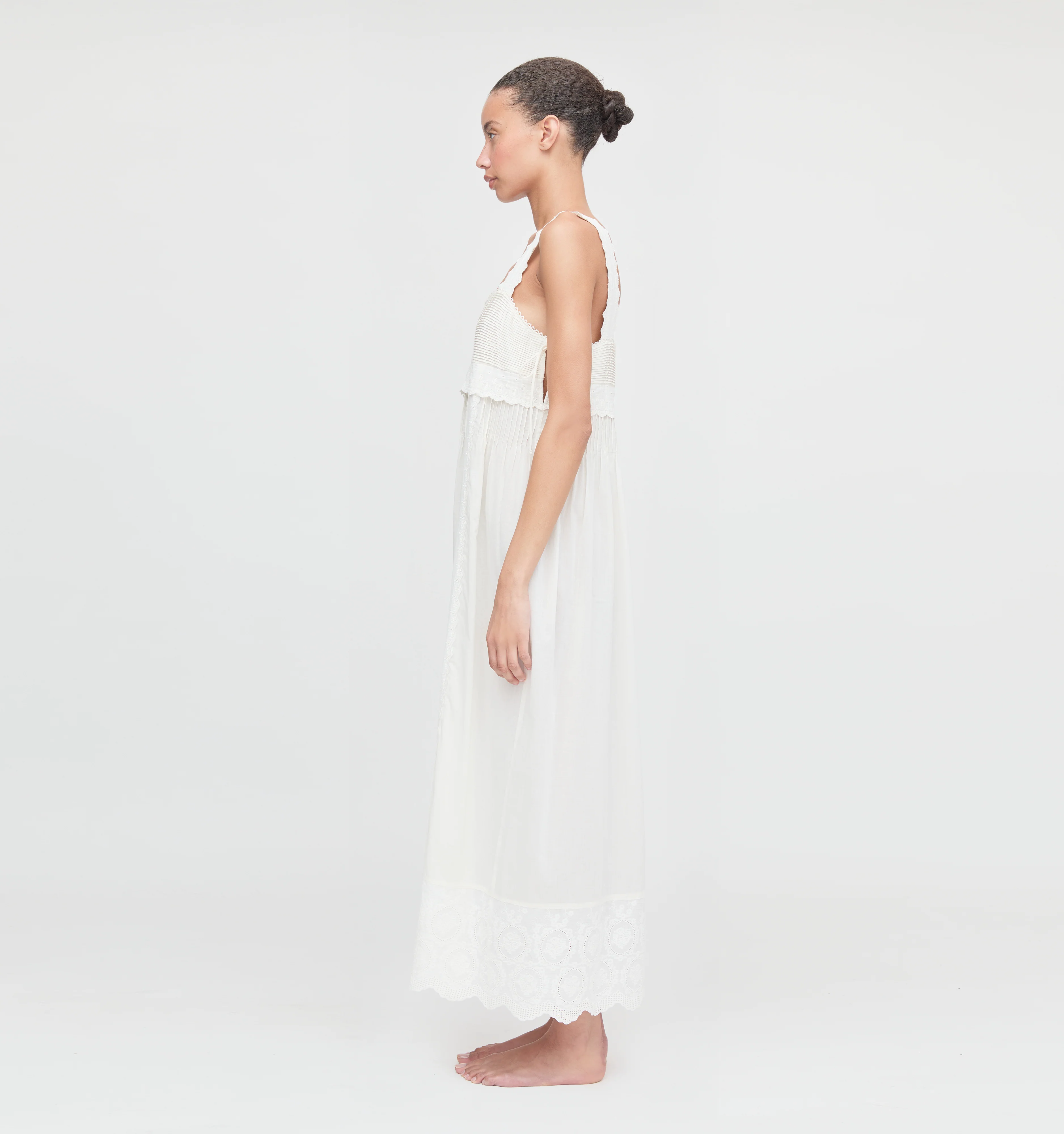 The Lux Nightgown - Soft Ivory - Image 4