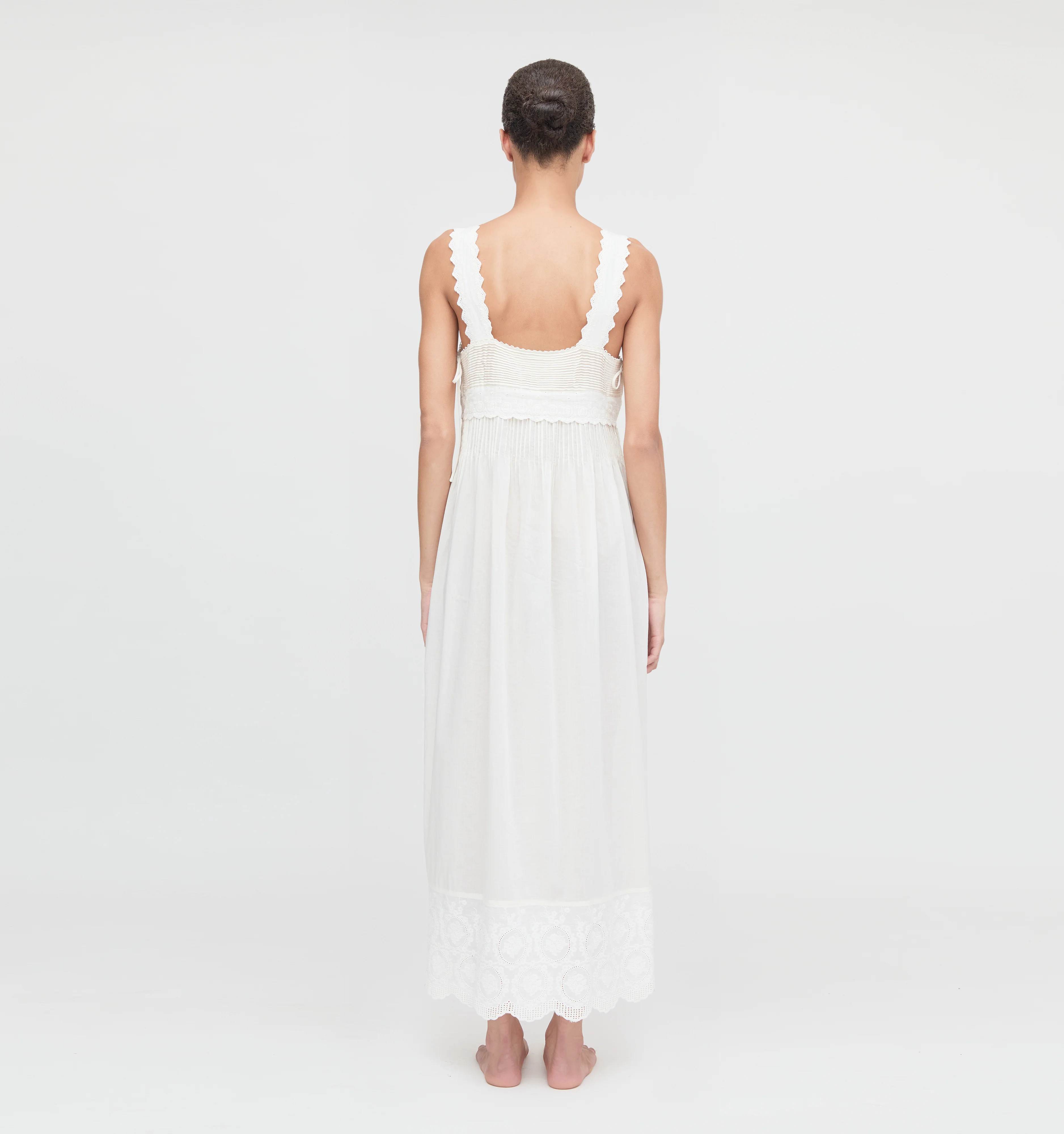 The Lux Nightgown - Soft Ivory - Image 5