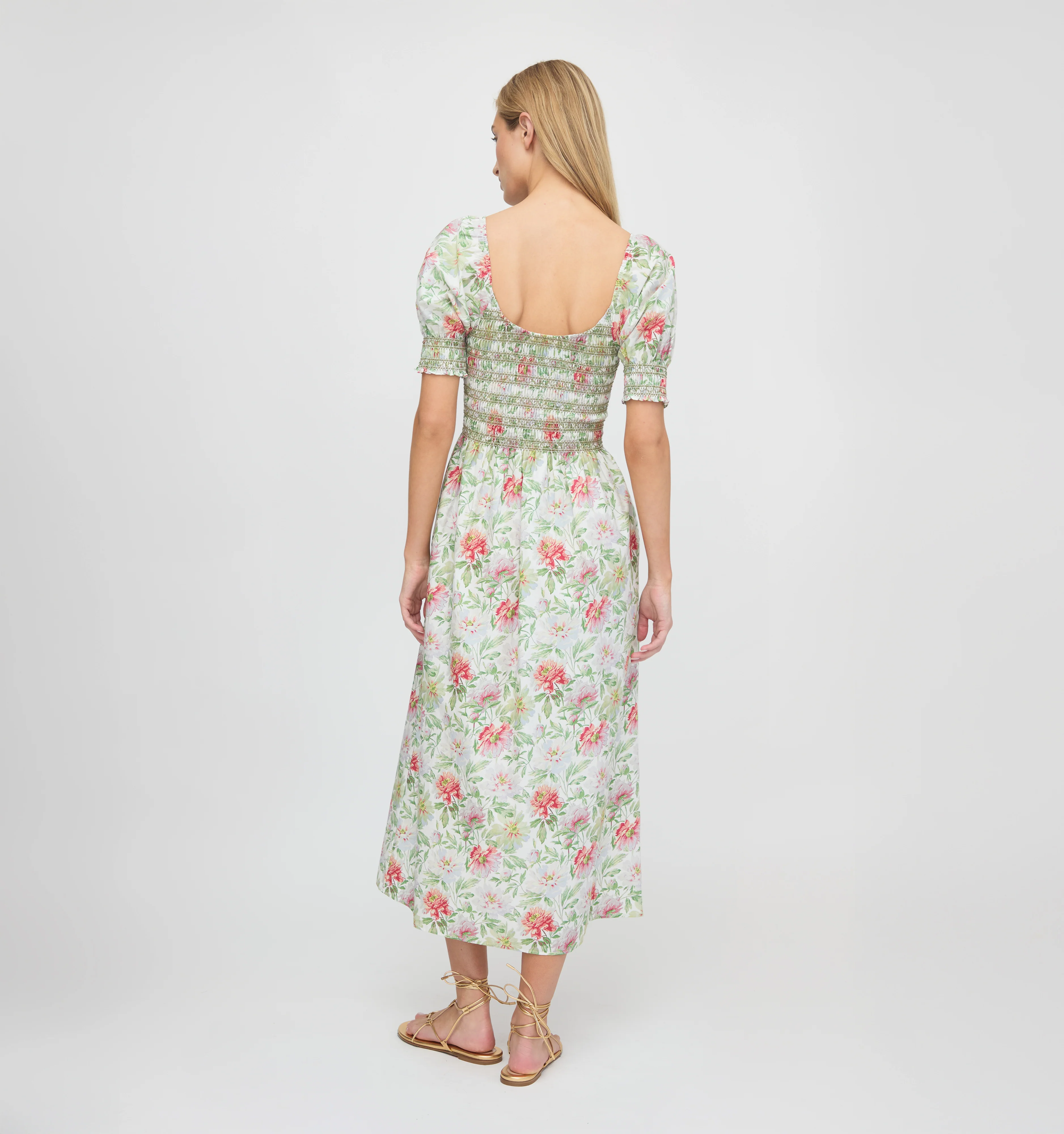 The Madeline Nap Dress - Peony Chintz - Image 6