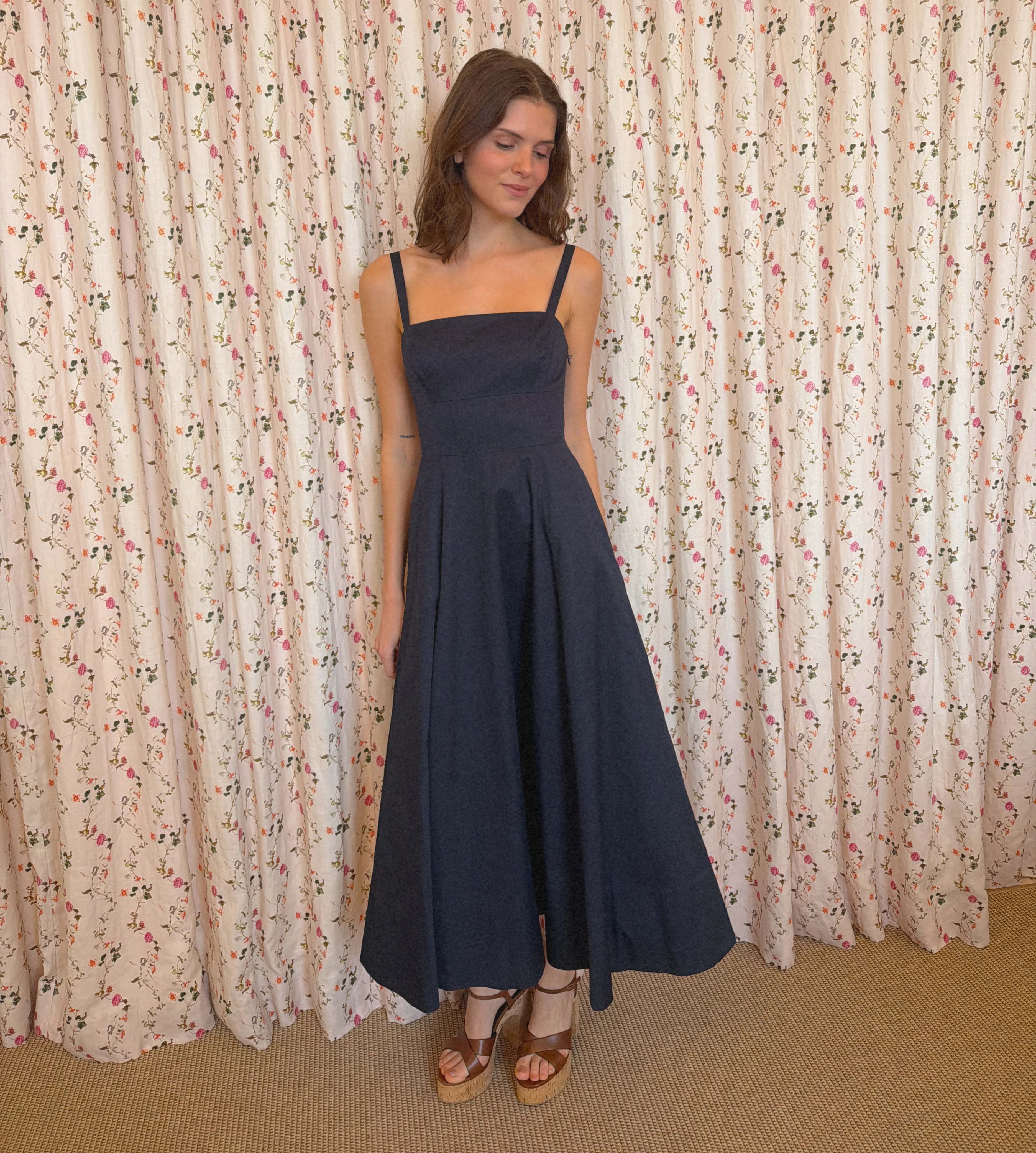 The Margot Dress - Navy - Image 3