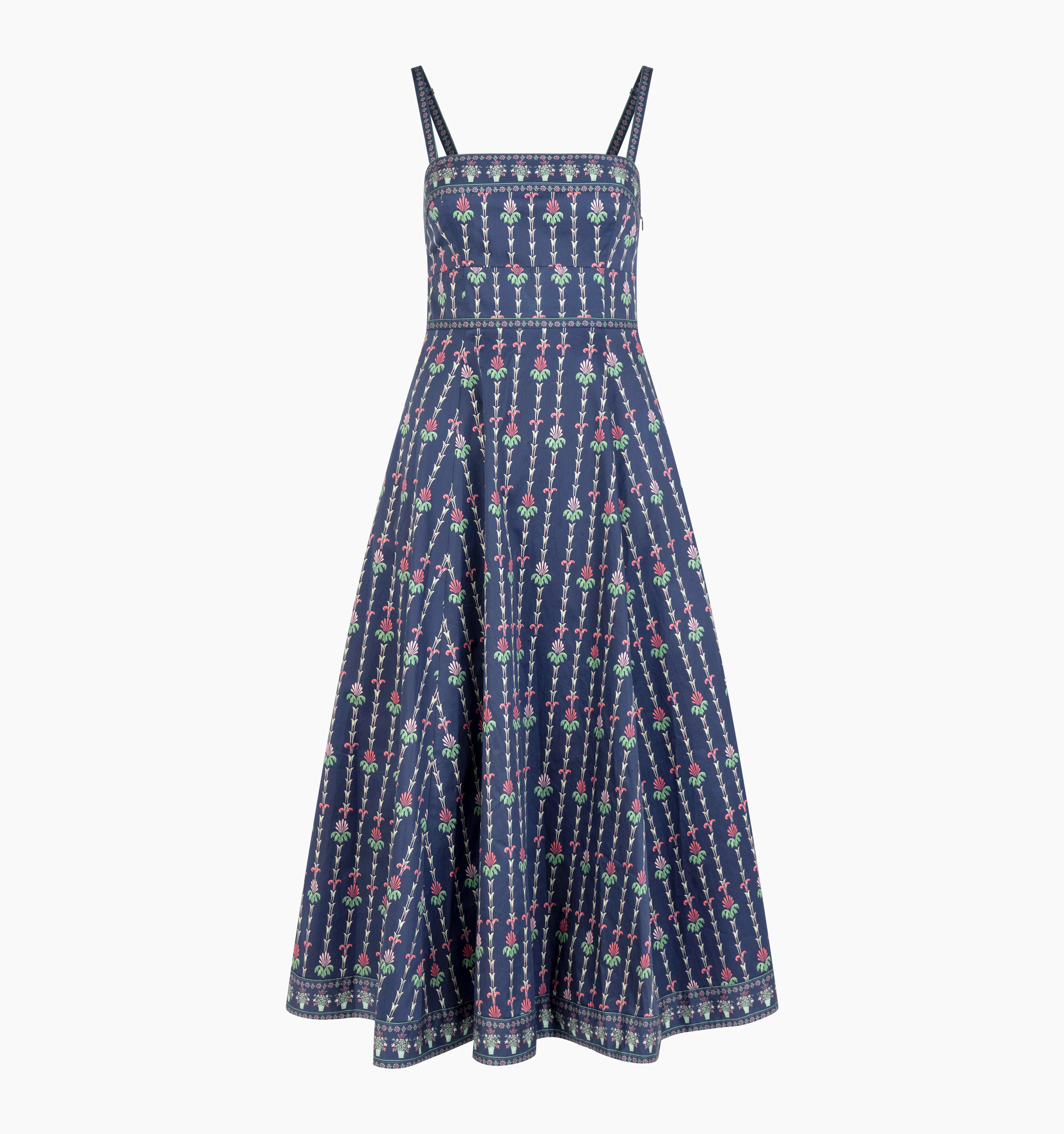 The Margot Dress - Navy Trailing Fern - Image 7