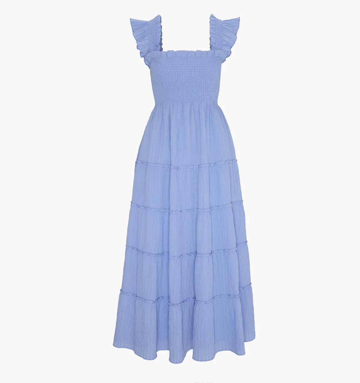 The Maternity Ellie Maxi Nap Dress - Bluebird - Image 4