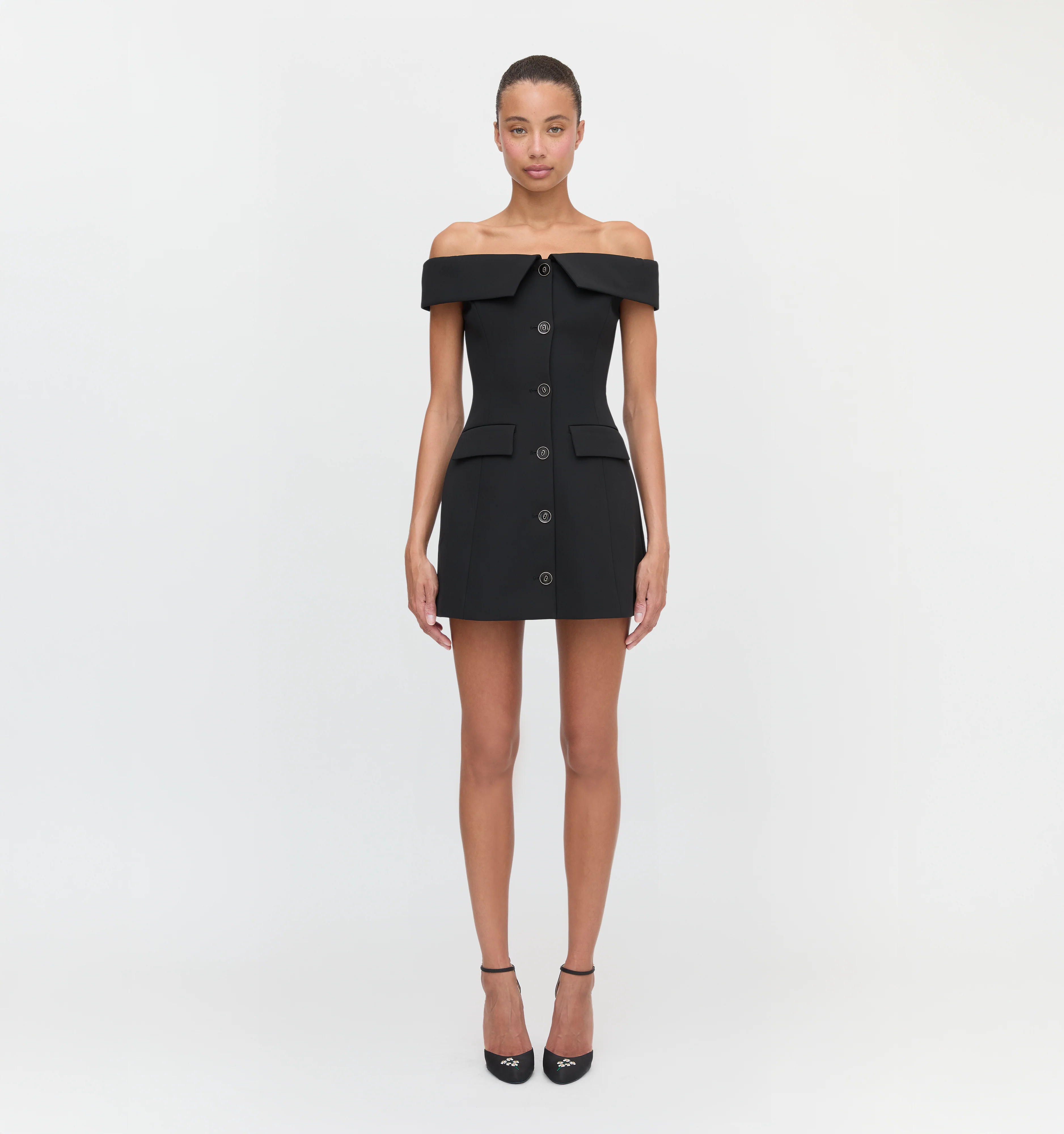 The Mattia Dress - Black - Image 2