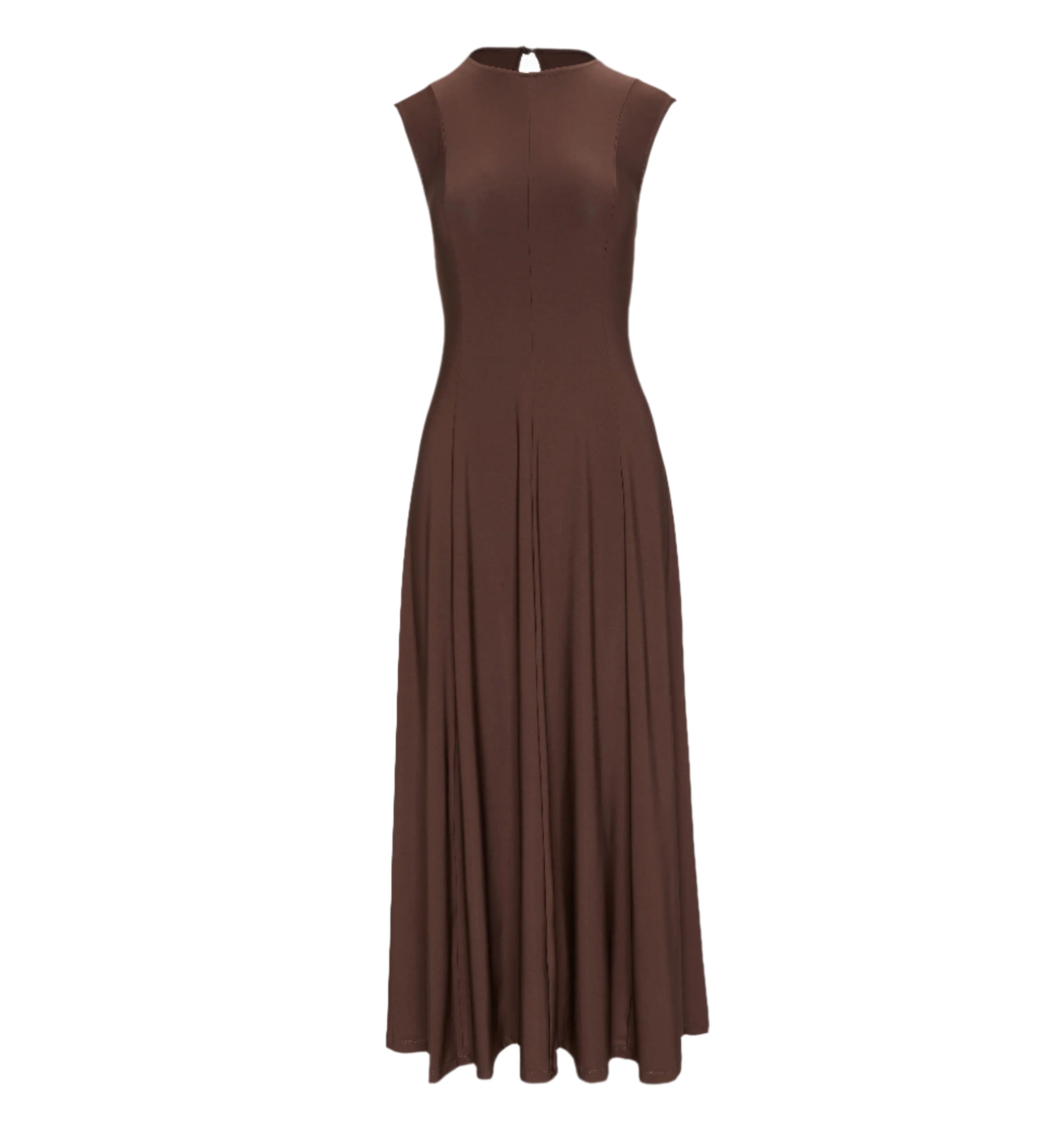 The Mila Dress - Chocolate Jersey - Image 6