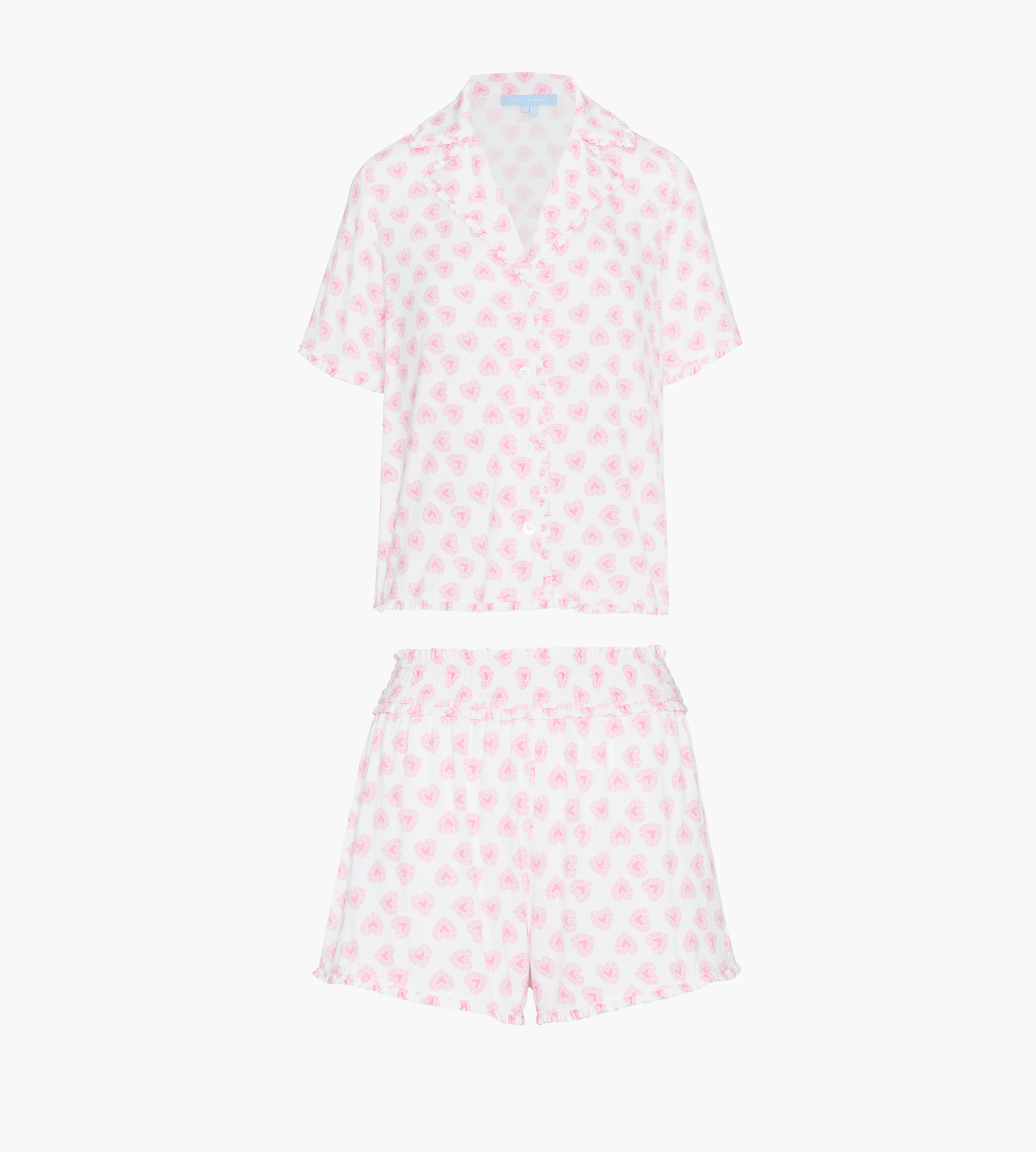 The Paige Pajama Set - Pink Doily Heart - Image 6