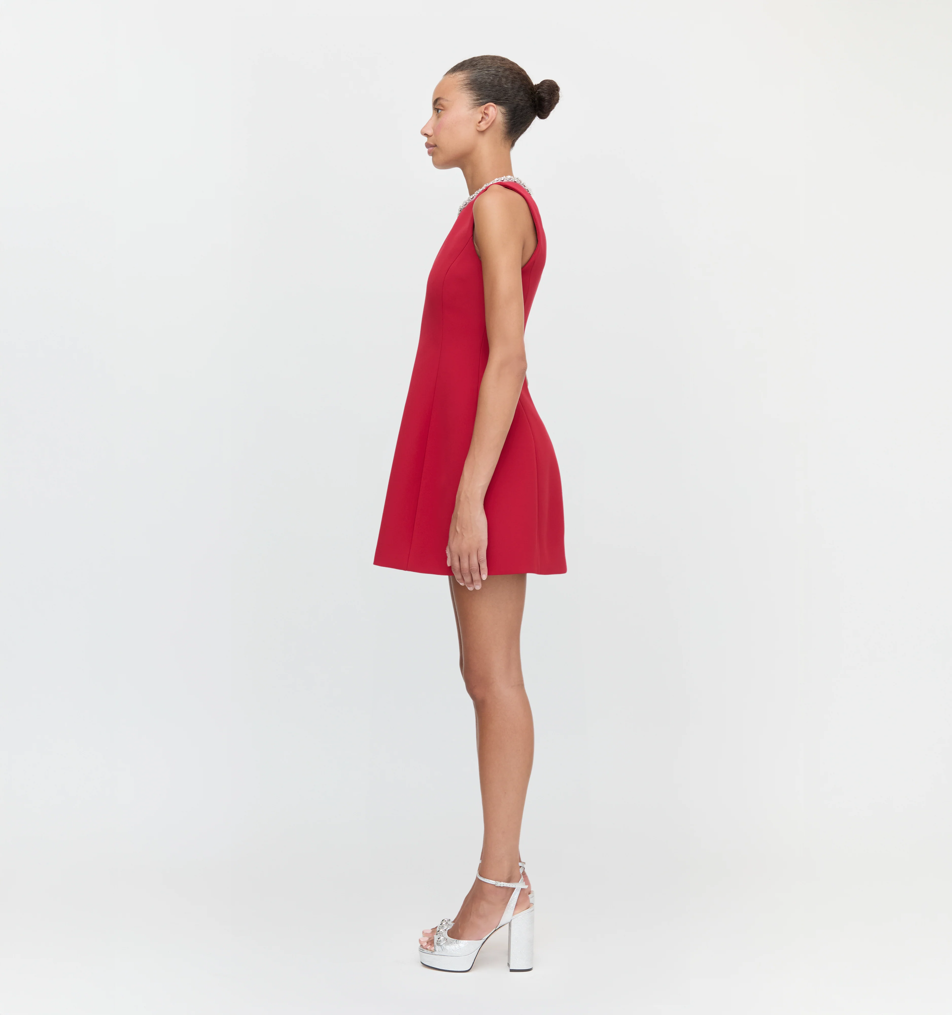 The Parker Dress - Cherry - Image 4