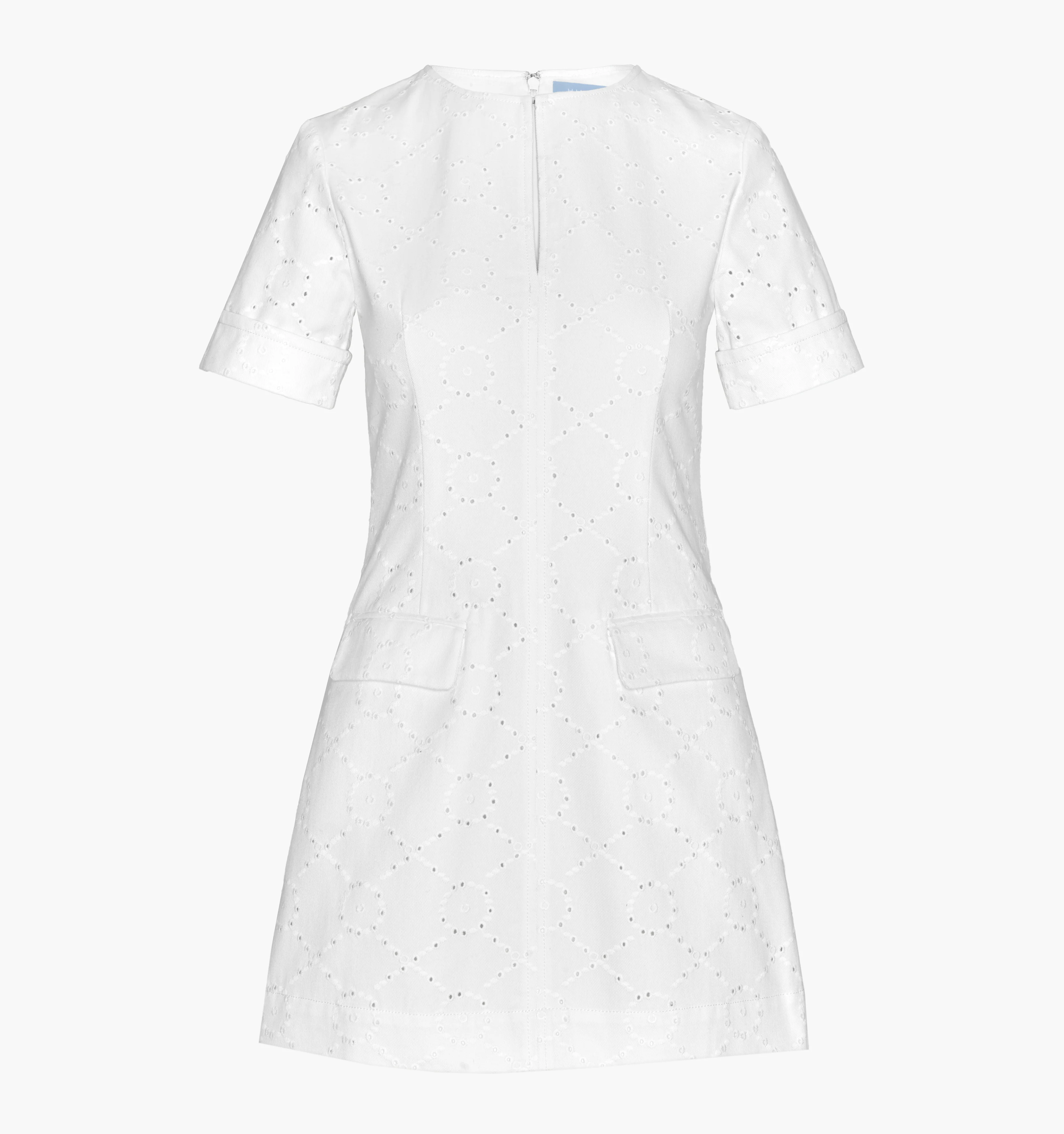 The Renata Dress - Ivory Eyelet - Image 7