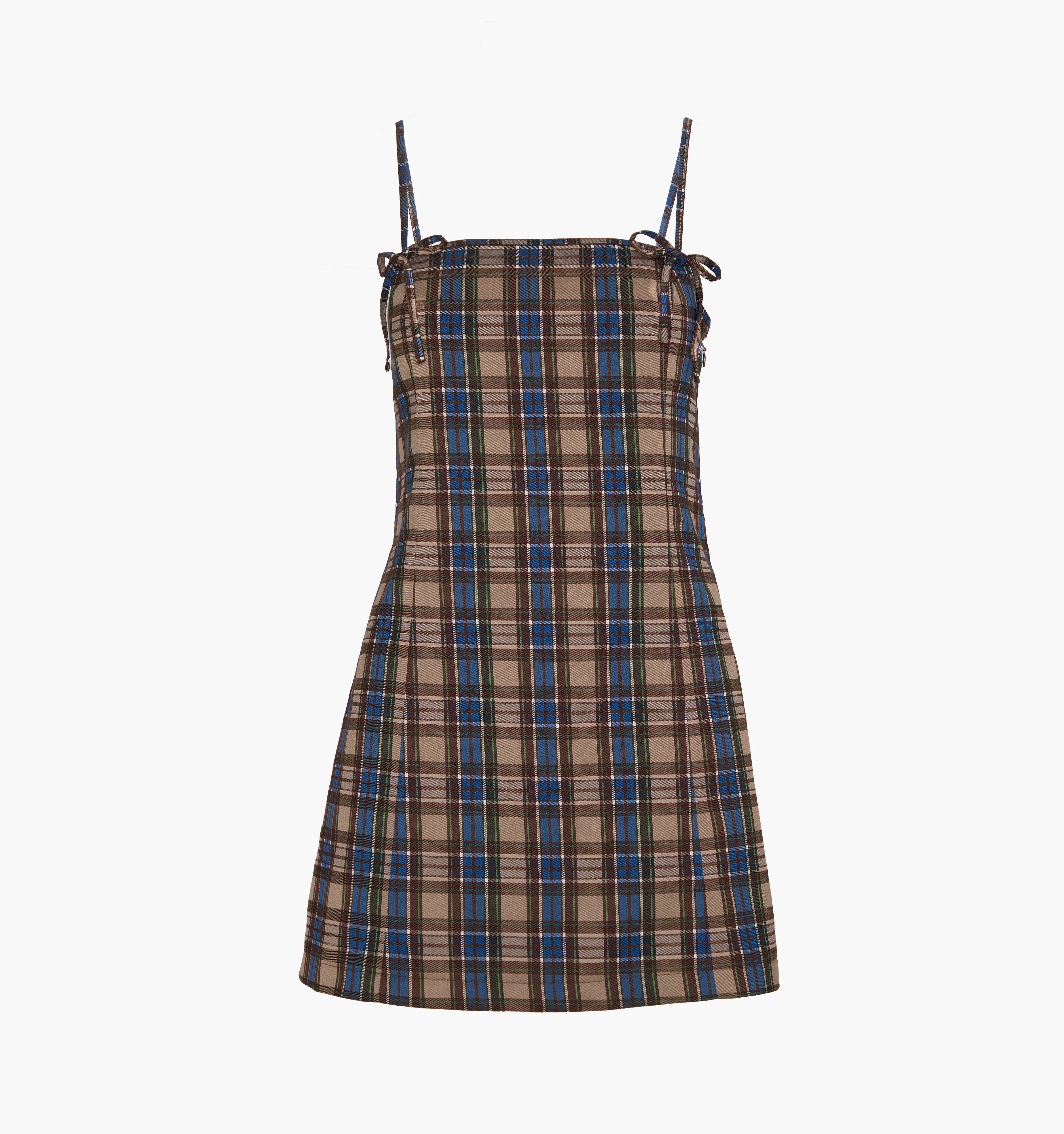 The Rennie Dress - Brown Spencer Plaid - Image 5
