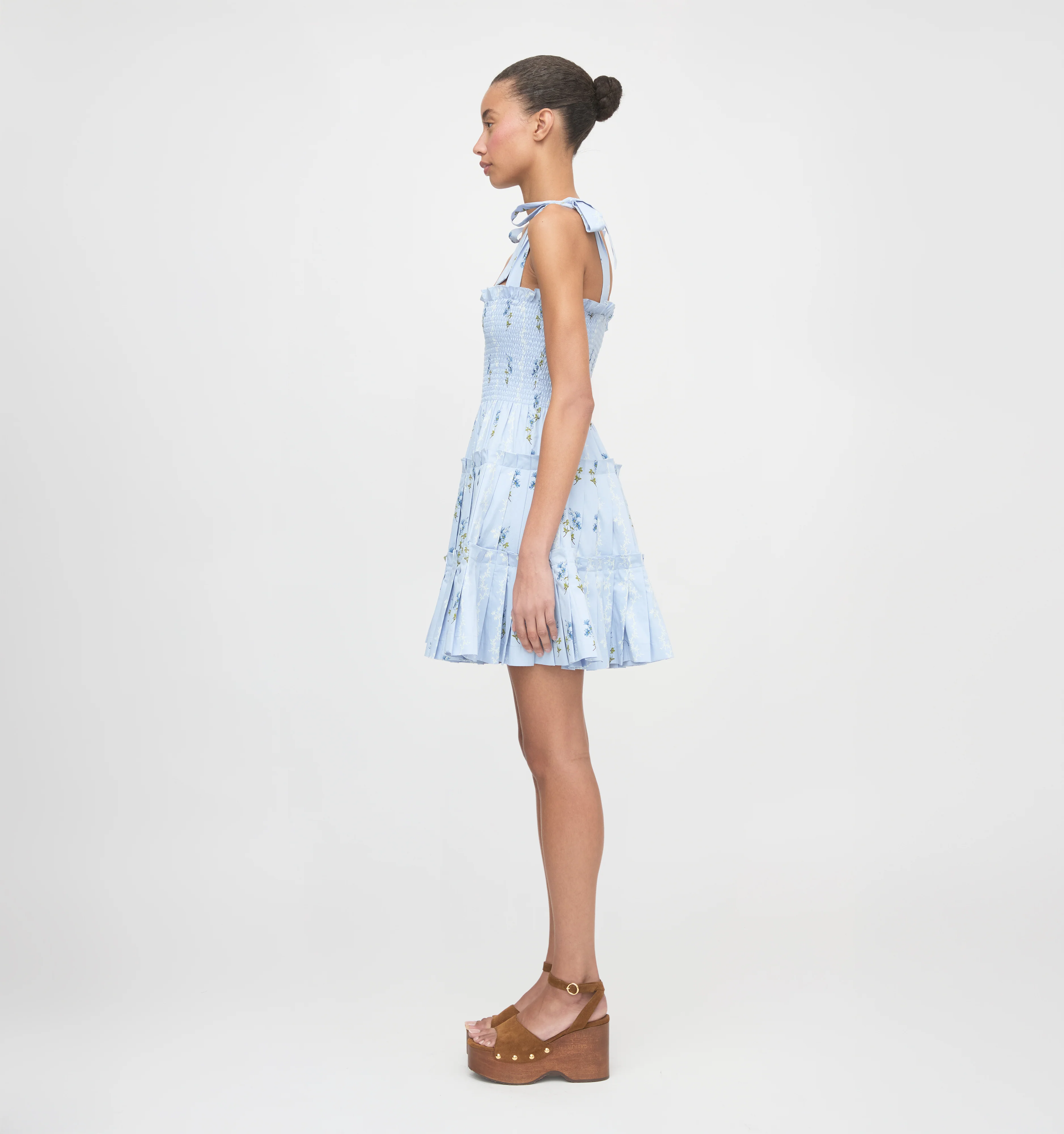The Ribbon Charlotte Nap Dress - Bluebell Waltz - Image 4