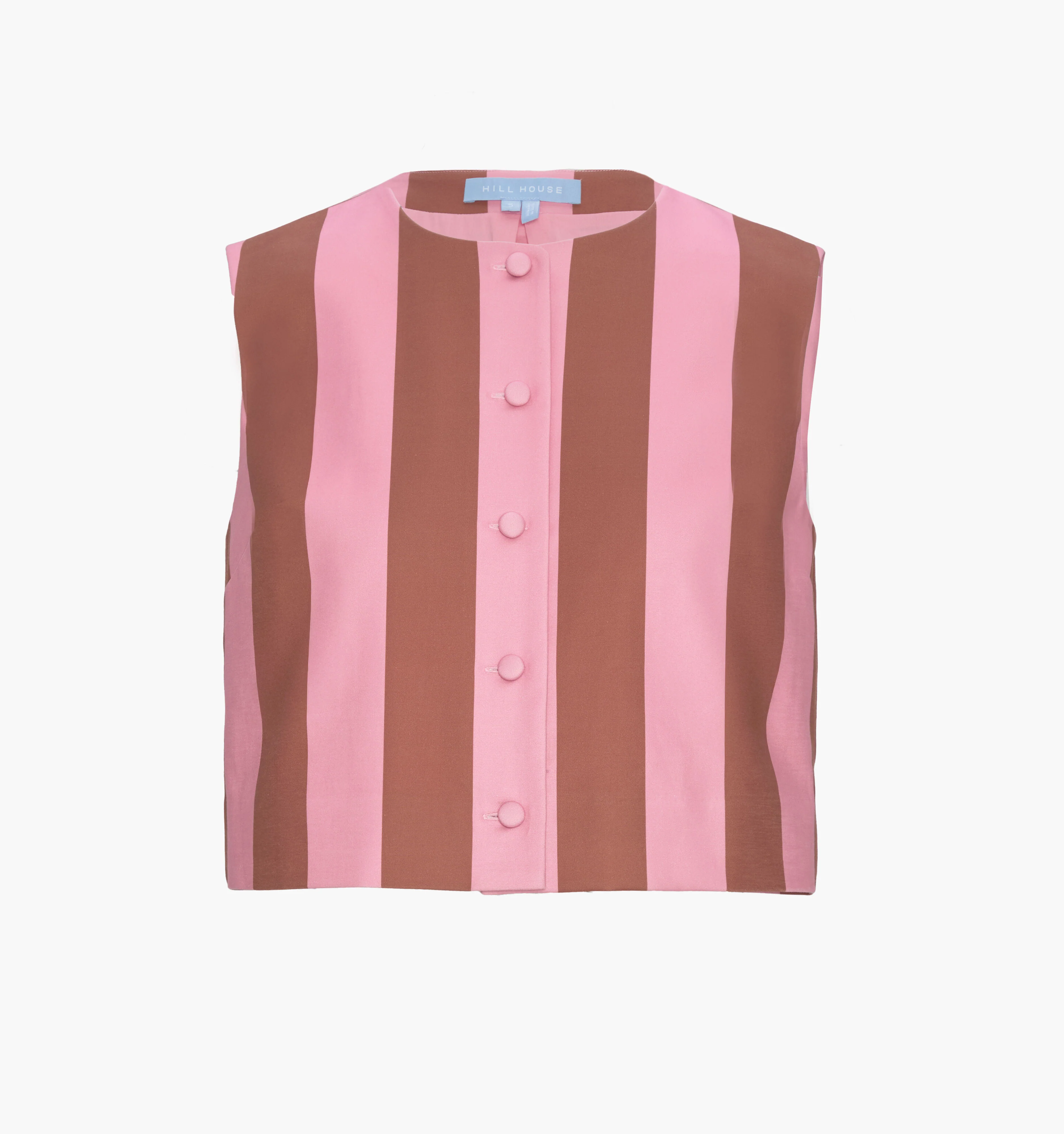 The Rosalie Top - Coral Cabana Stripe - Image 6
