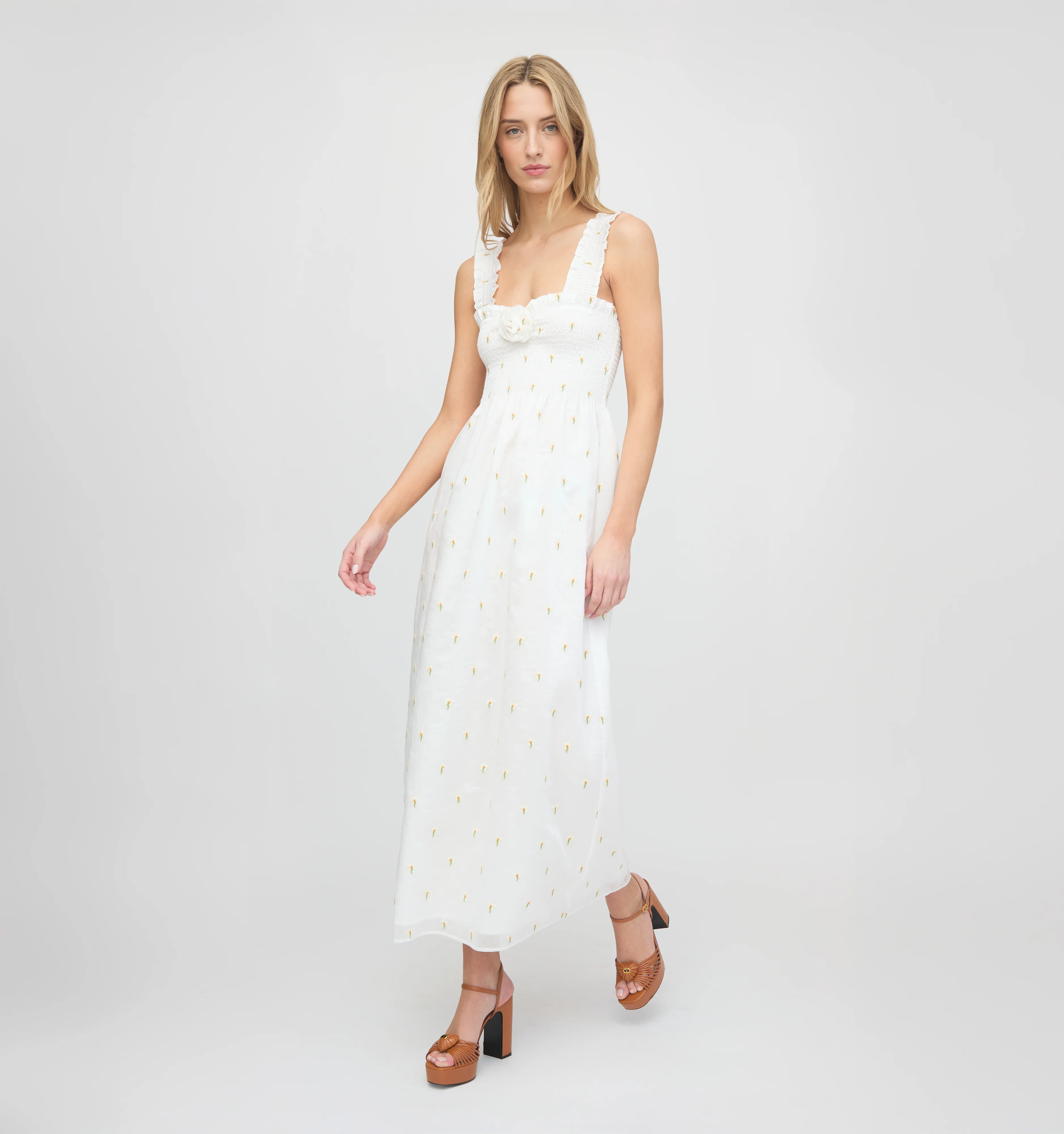 The Rosetta Nap Dress - Daisy Organza - Image 4