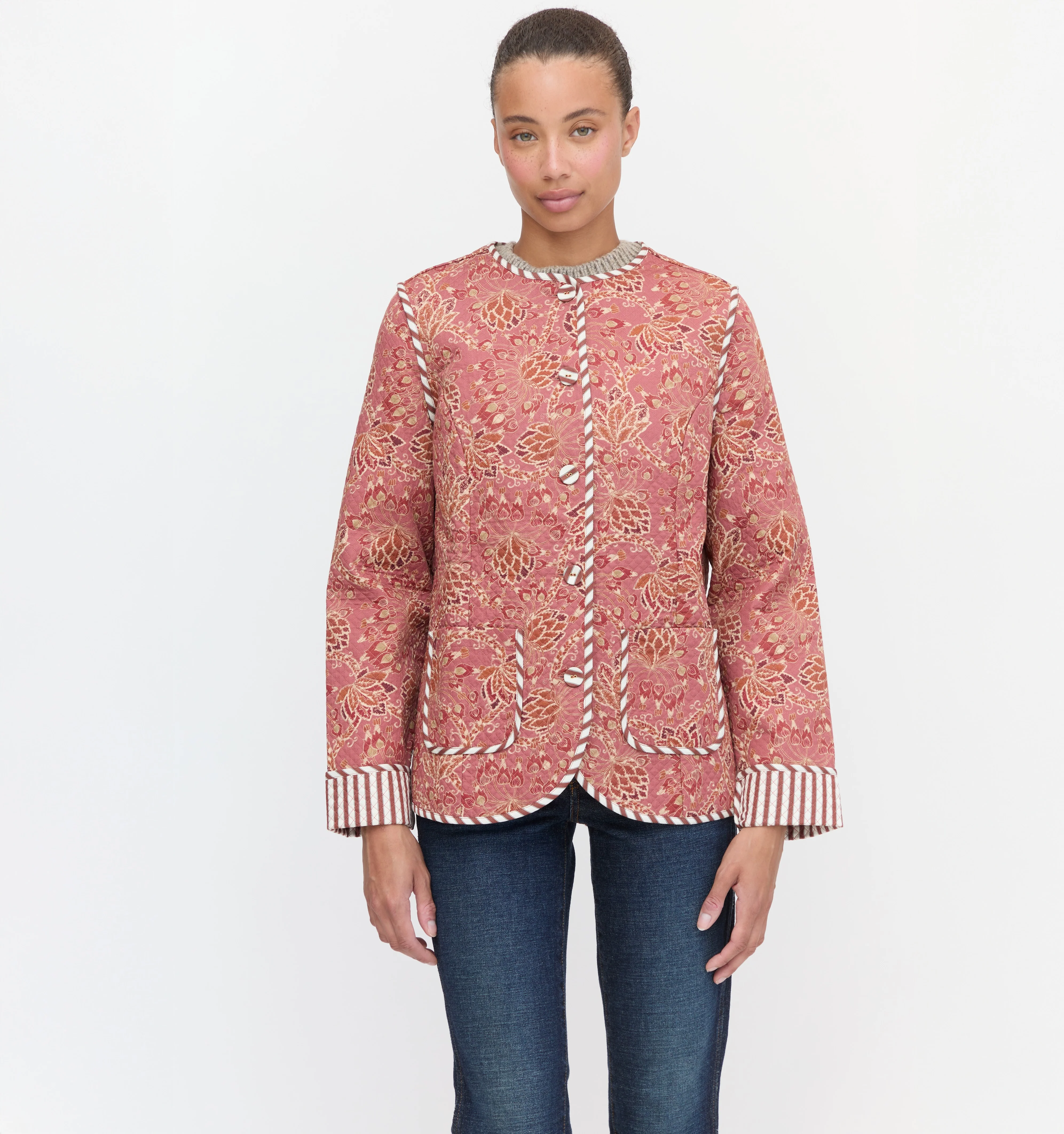 The Rowan Jacket - Autumn Floral - Image 4