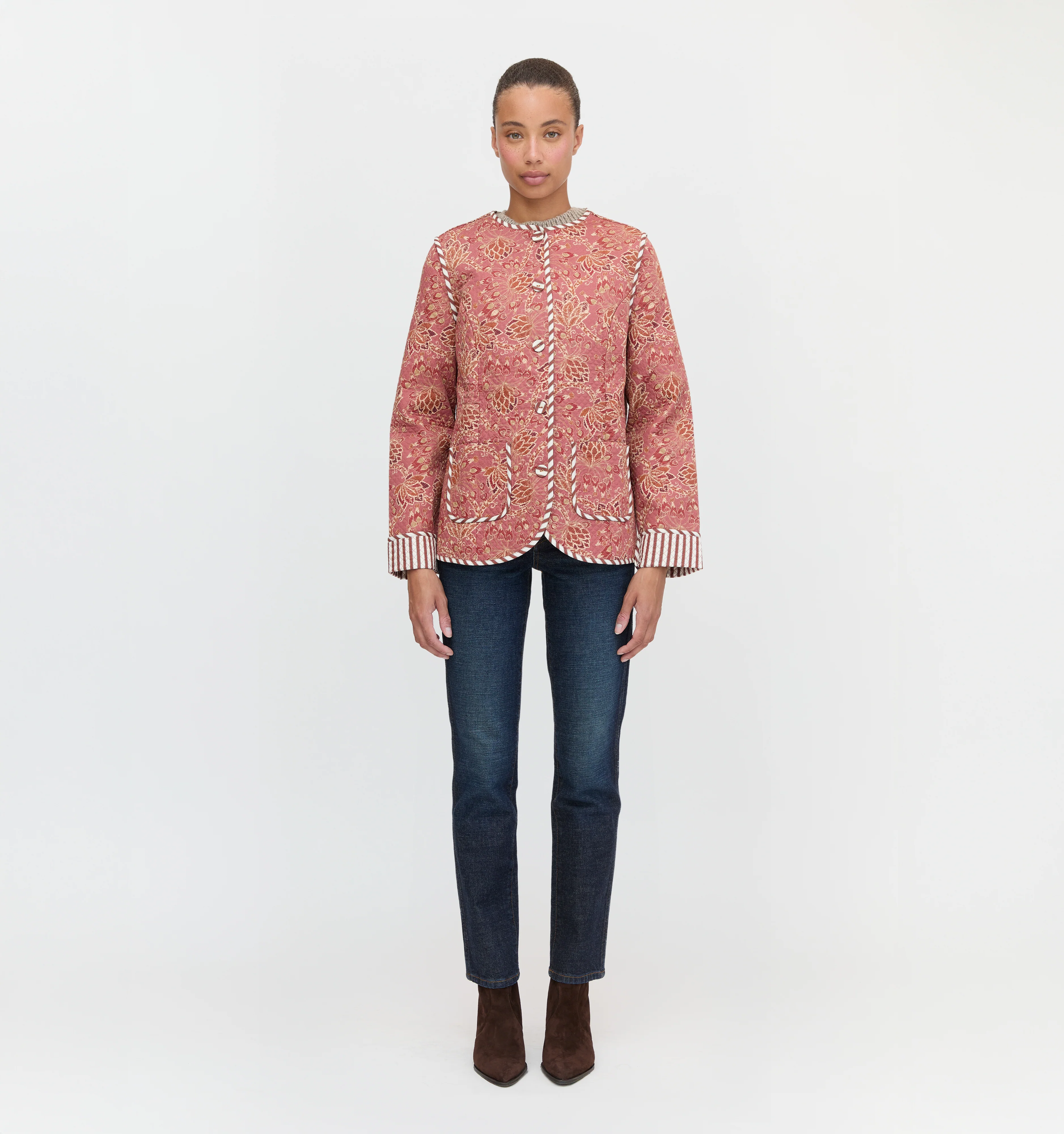 The Rowan Jacket - Autumn Floral - Image 5