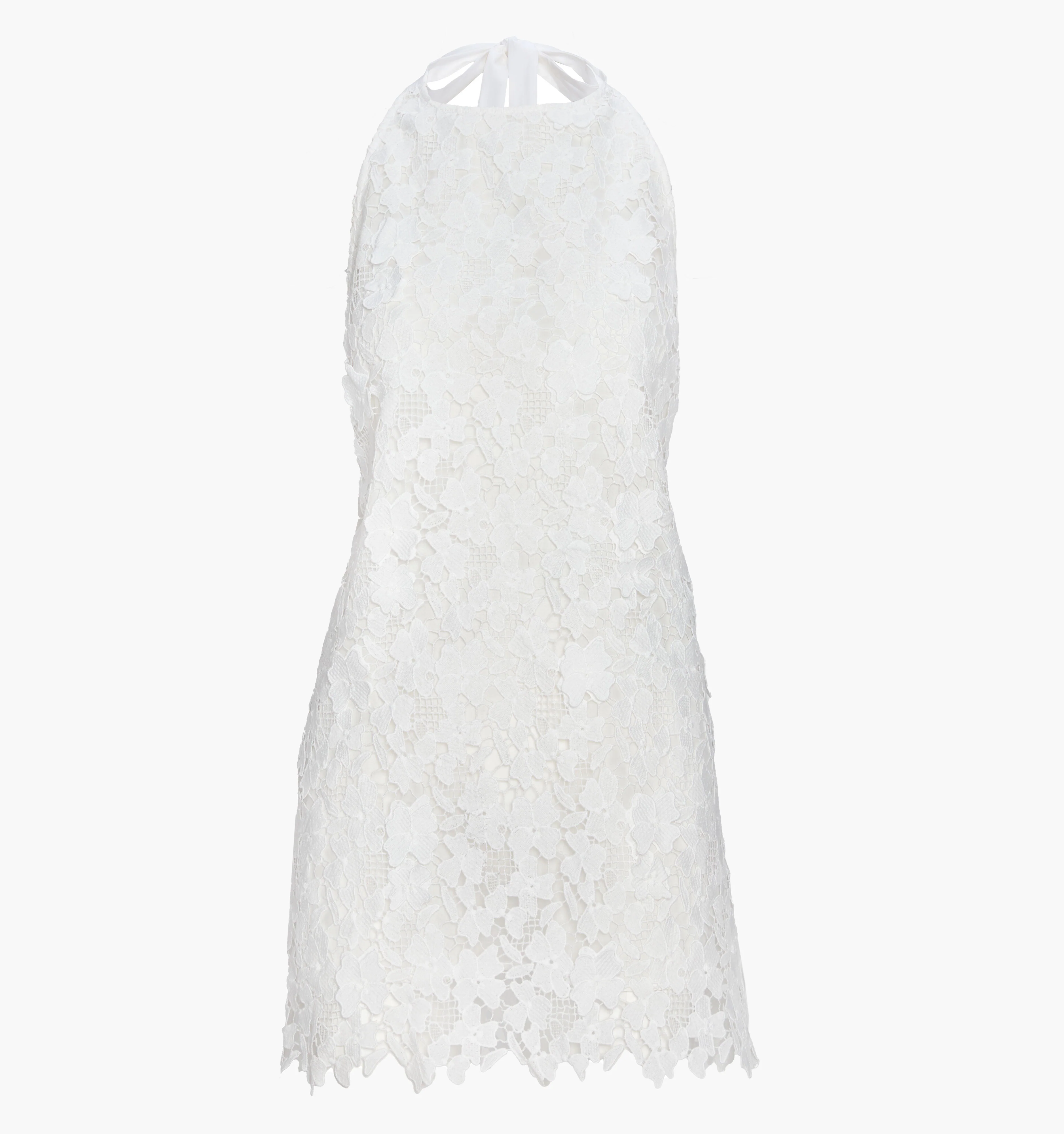 The Sasha Dress - White Floral Lace - Image 7