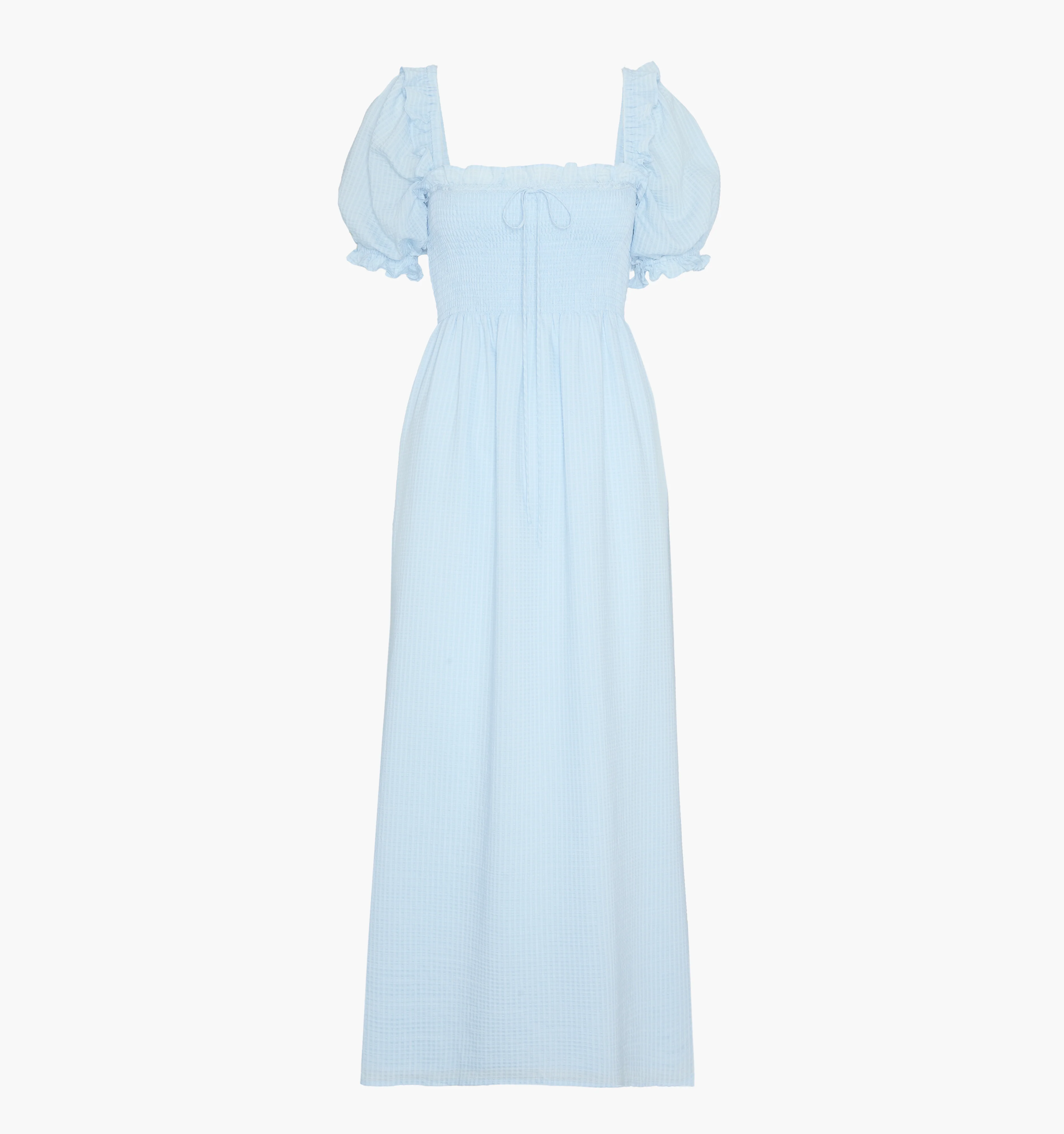 The Scarlett Nap Dress - Pale Blue - Image 5