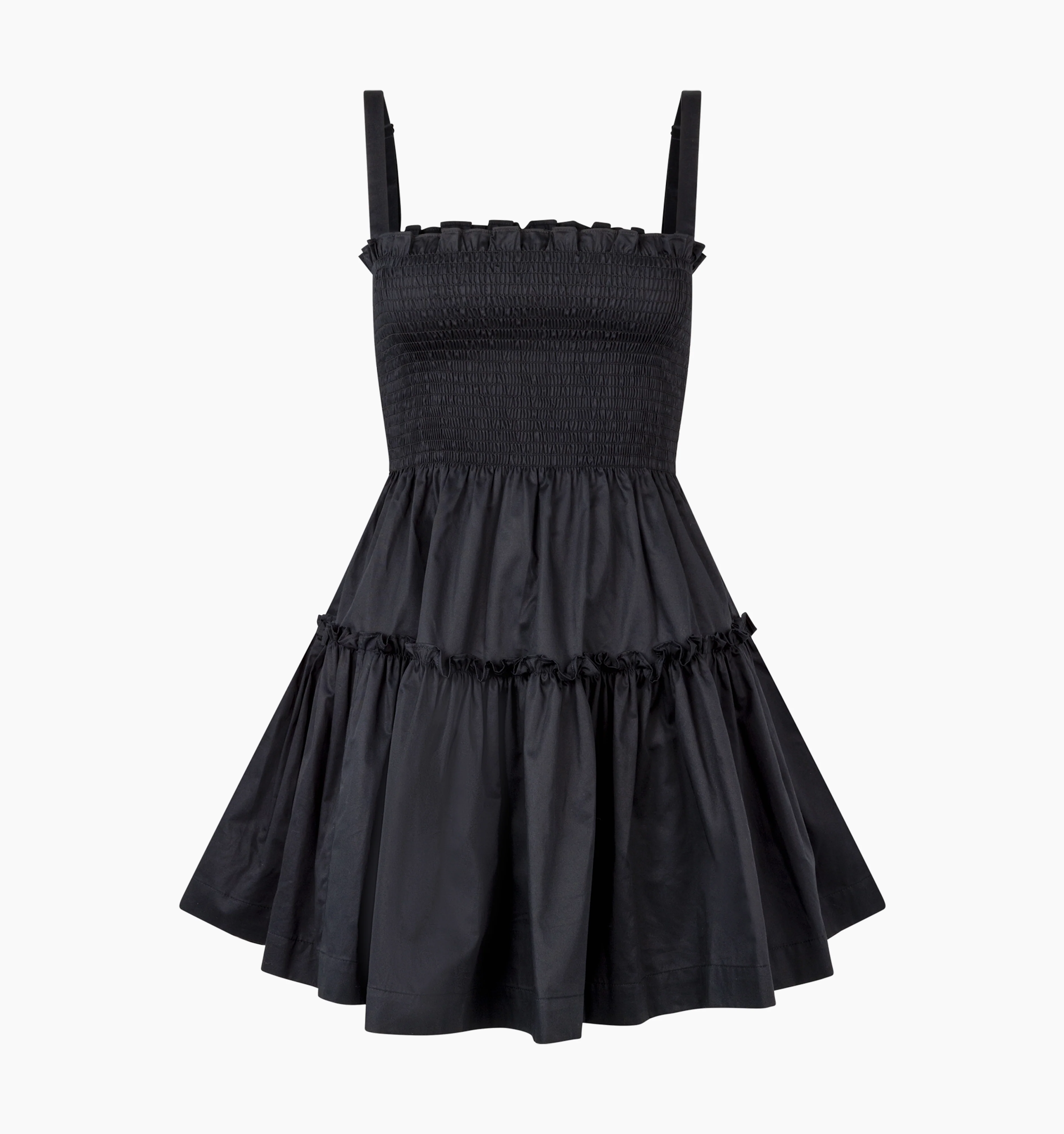 The Seraphina Mini Nap Dress - Black - Image 6