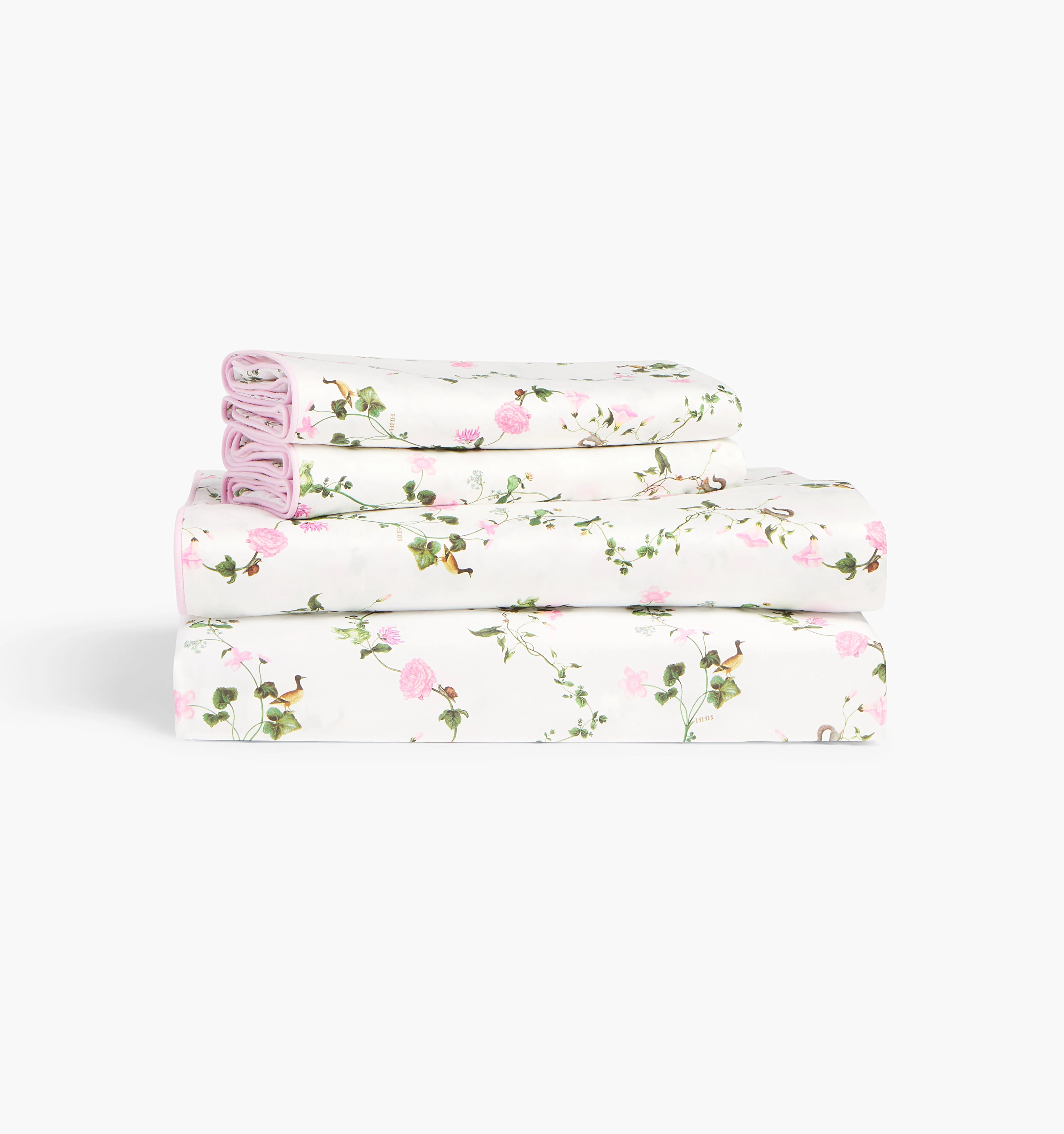The Sheet Set - Pink Pond Floral - Image 3