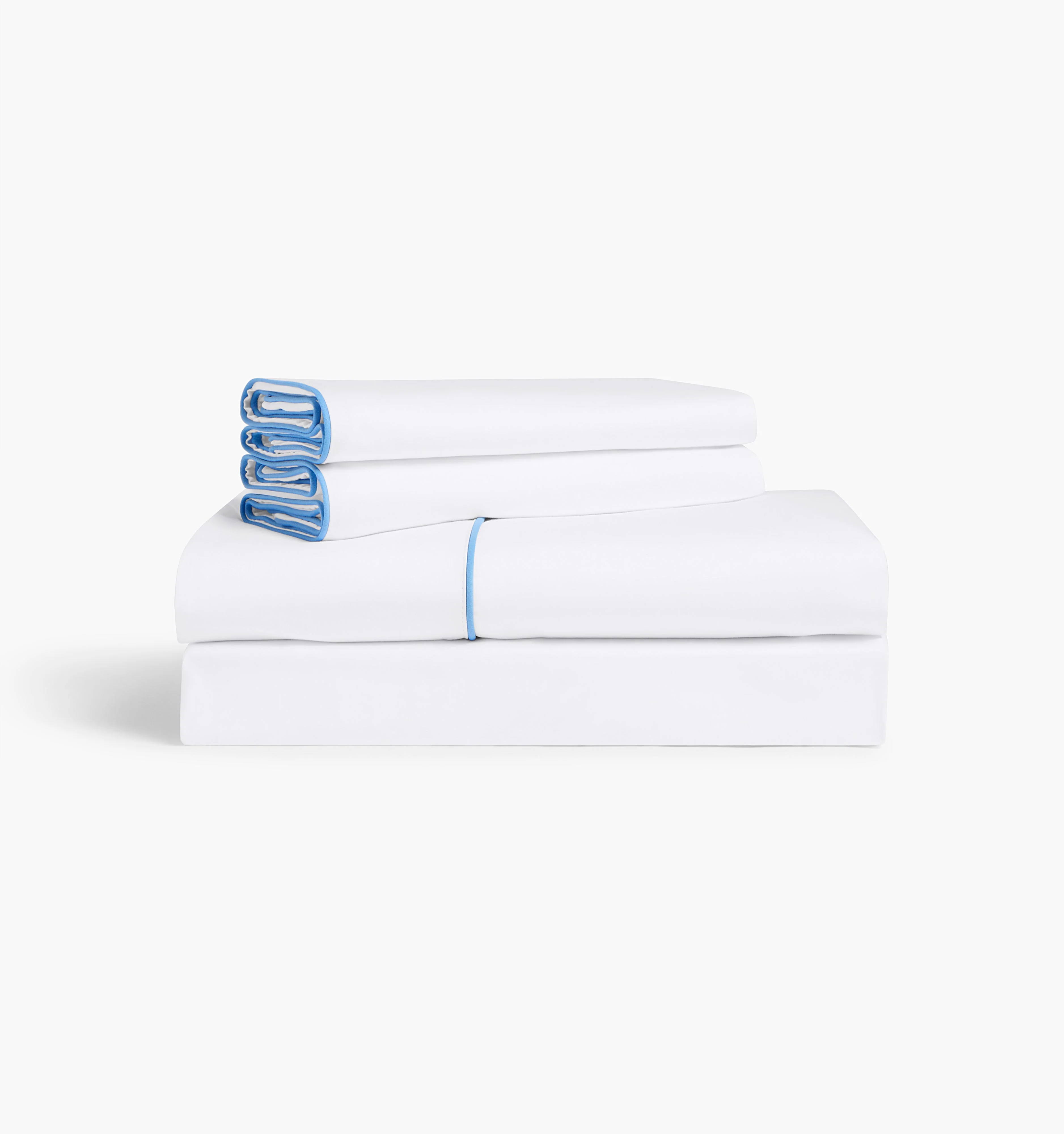 The Sheet Set - Savile Powder Blue - Image 3