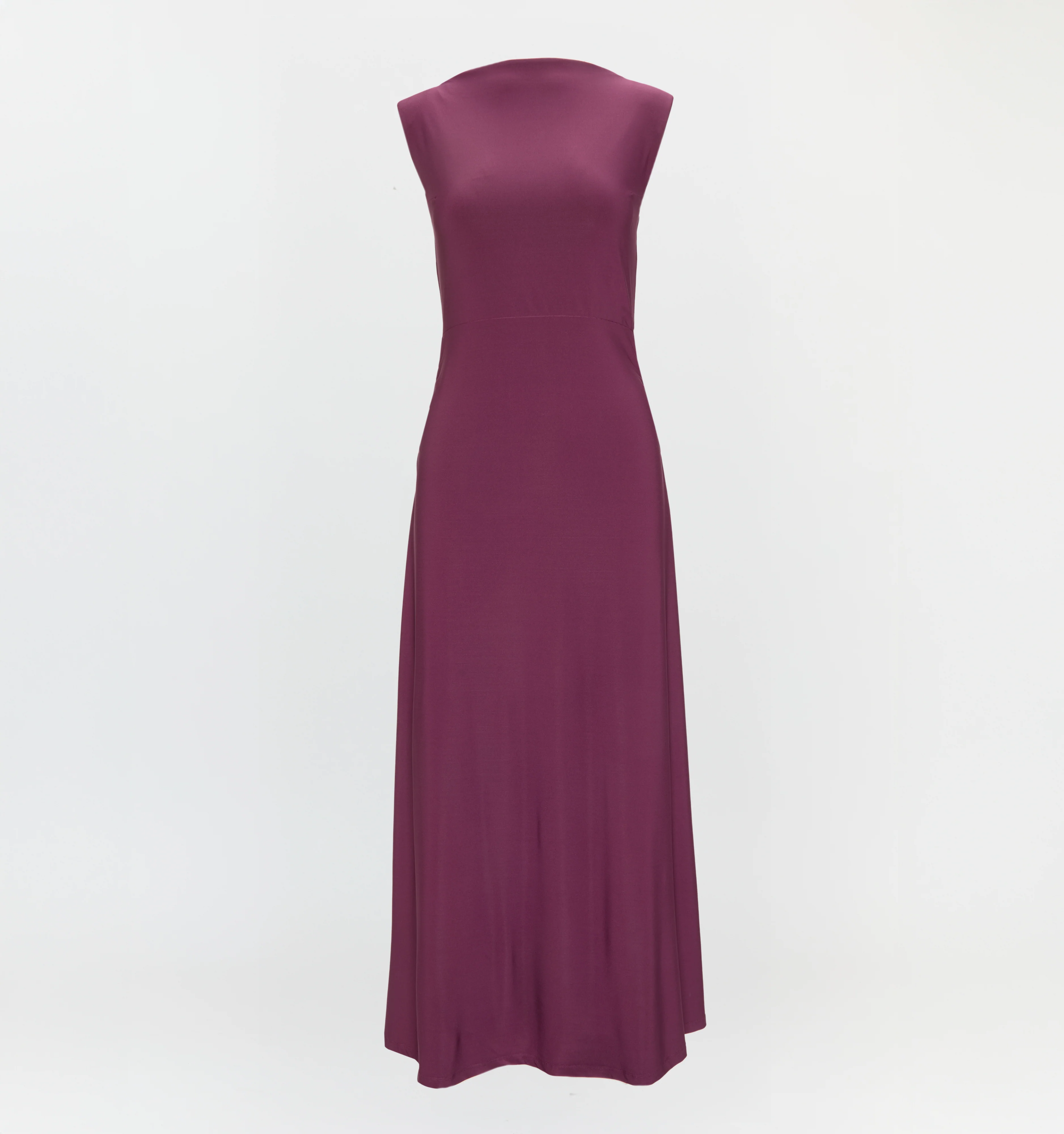 The Sloane Dress - Aubergine - Image 6