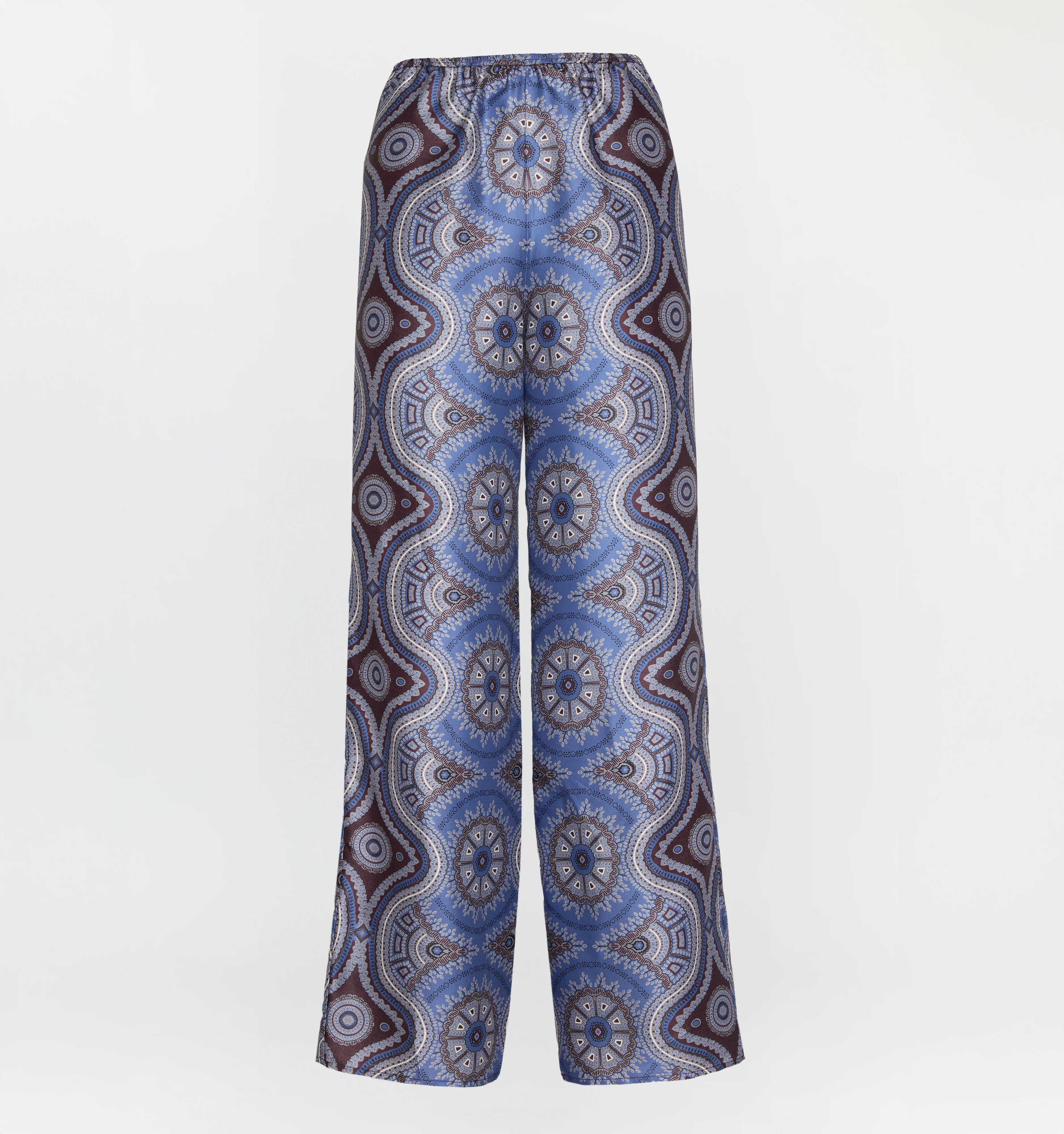 The Taylor Pant - Brown Cobalt Medallion - Image 6